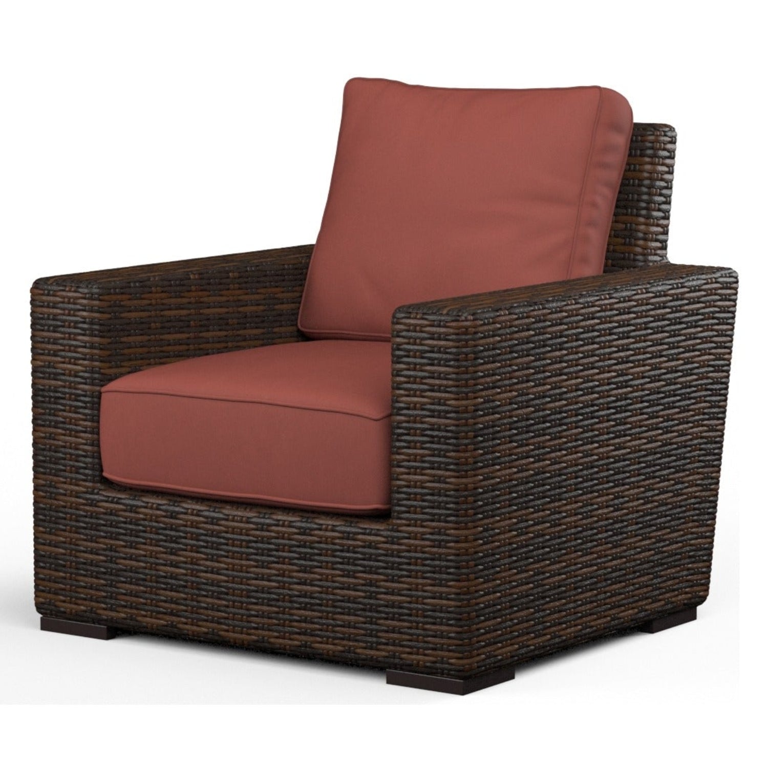 Sunset West Montecito Canvas Henna w/Self Welt Outdoor Club Chair