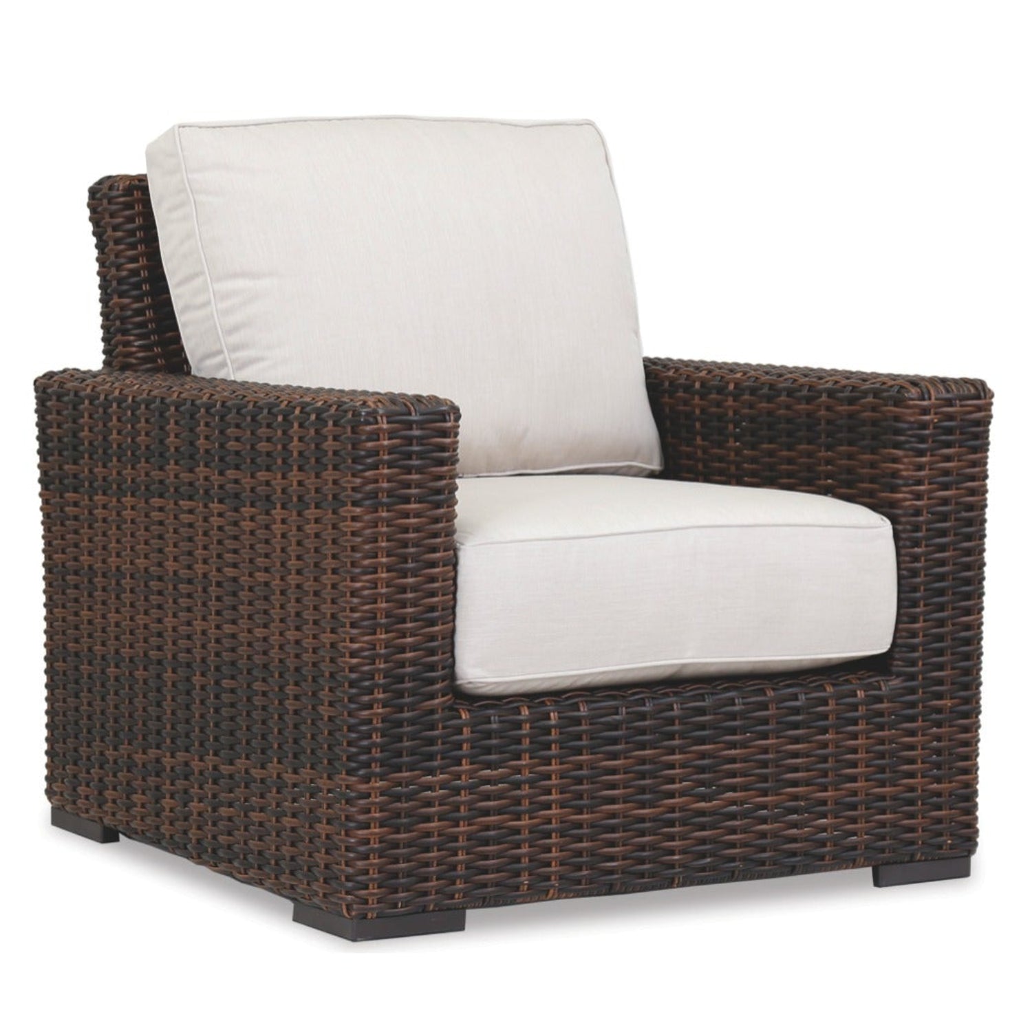 Sunset West Montecito Canvas Flax w/Self Welt Outdoor Club Chair