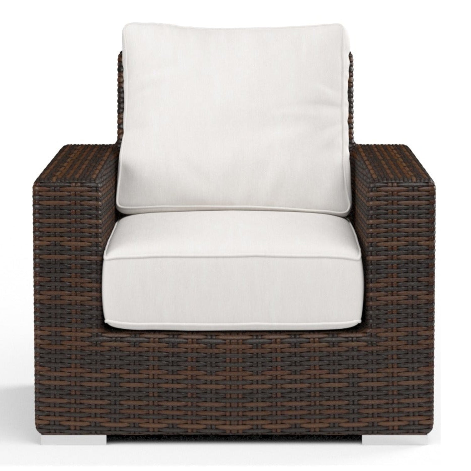 Sunset West Montecito Canvas Flax w/Self Welt Outdoor Club Chair
