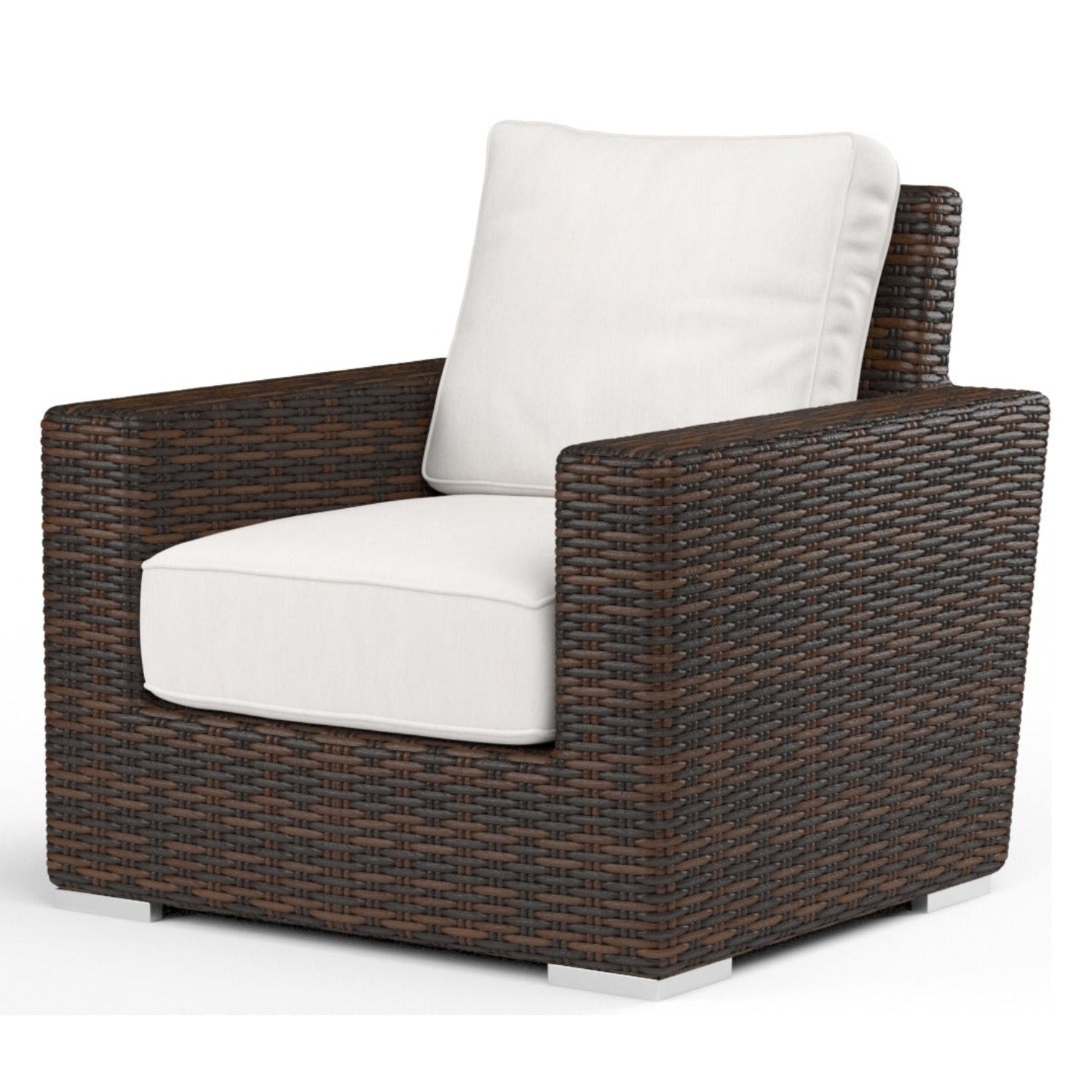 Sunset West Montecito Canvas Flax w/Self Welt Outdoor Club Chair