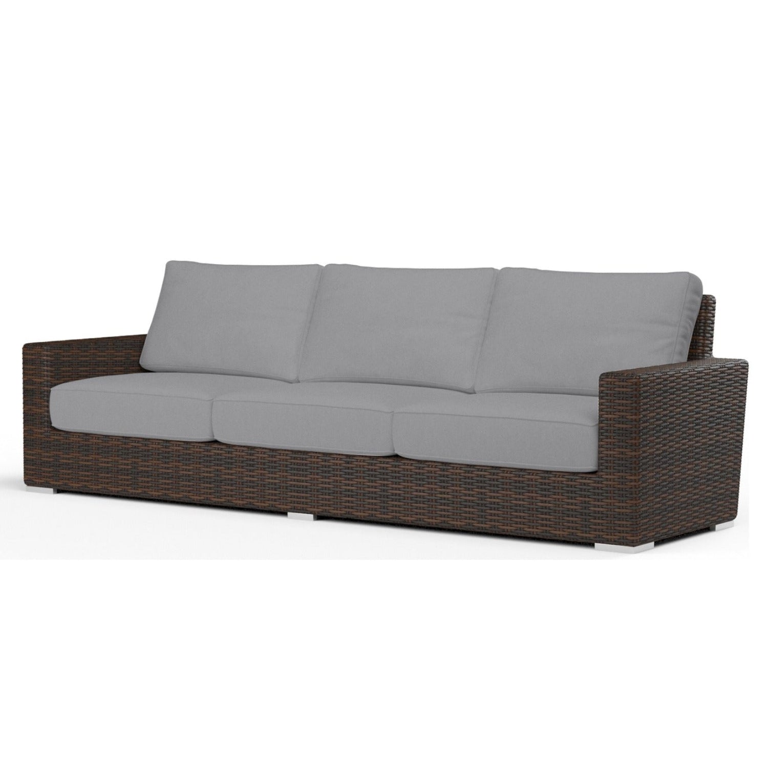 Sunset West Montecito Canvas Granite w/Self Welt Outdoor Sofa