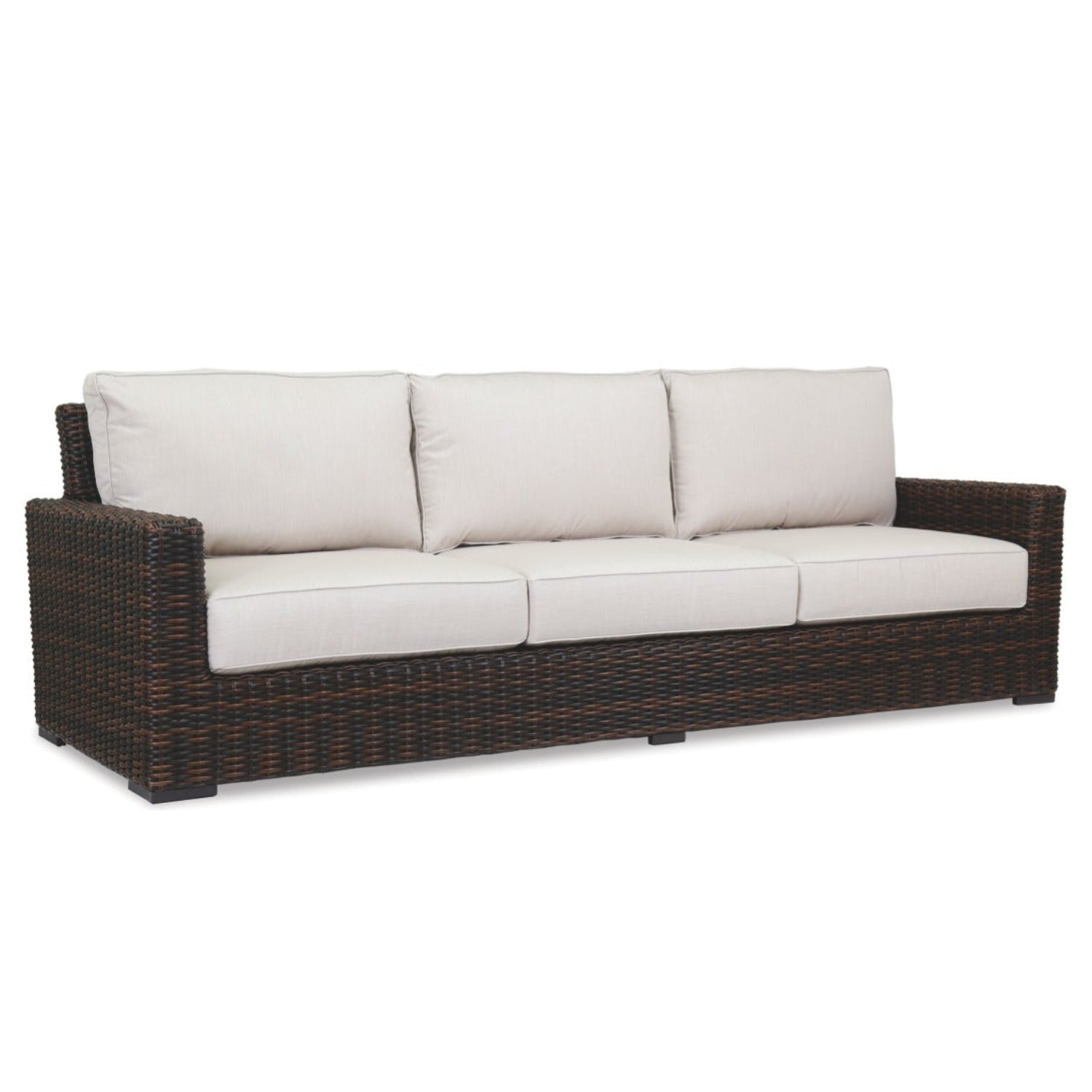 Sunset West Montecito Canvas Flax w/Self Welt Outdoor Sofa
