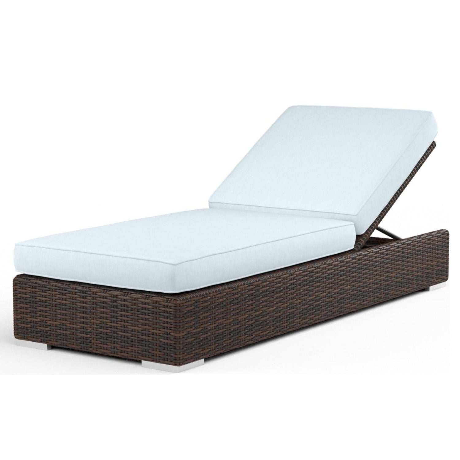 Sunset West Montecito Canvas Skyline w/Self Welt Outdoor Adjustable Chaise