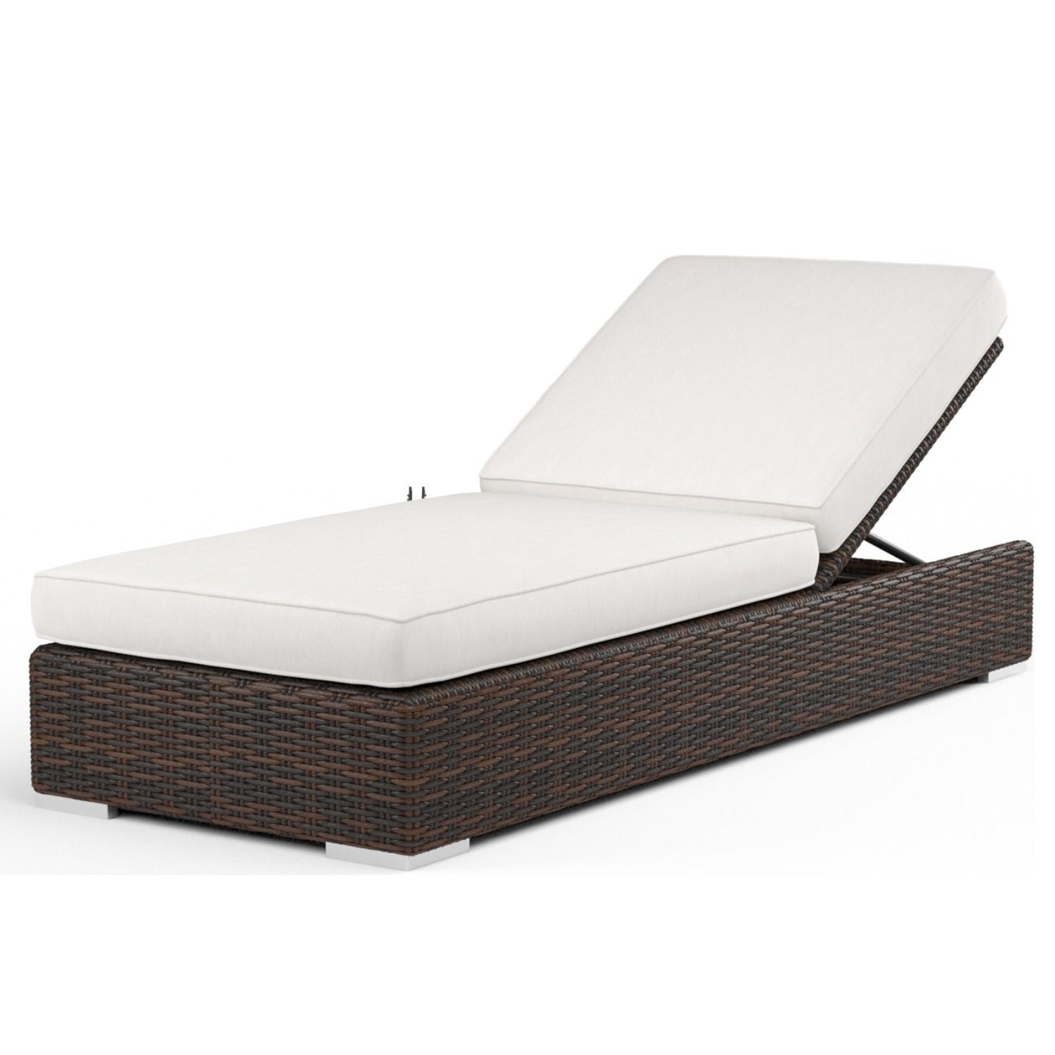 Sunset West Montecito Canvas Flax w/Self Welt Outdoor Adjustable Chaise