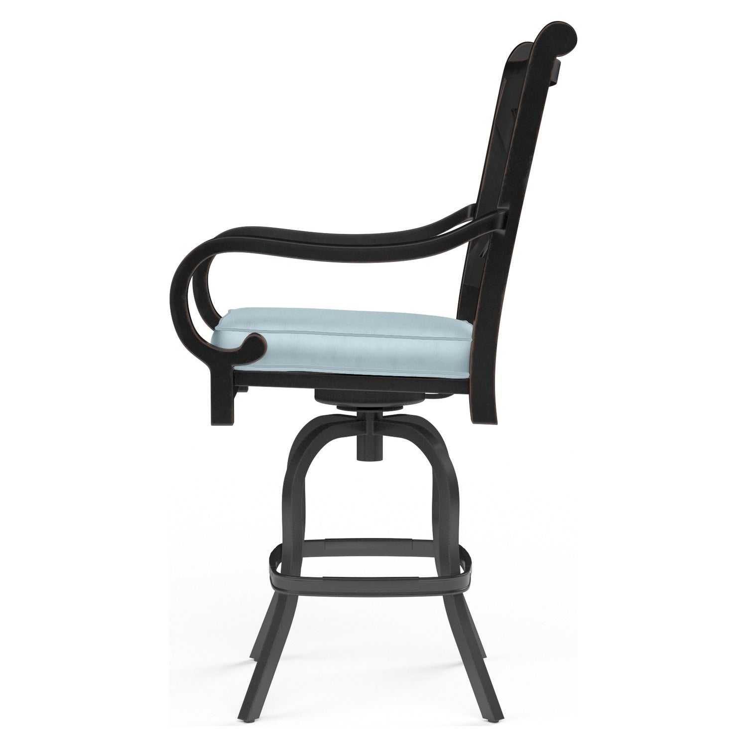 Sunset West Monterey Canvas Skyline w/Self Welt Outdoor Counter Stool