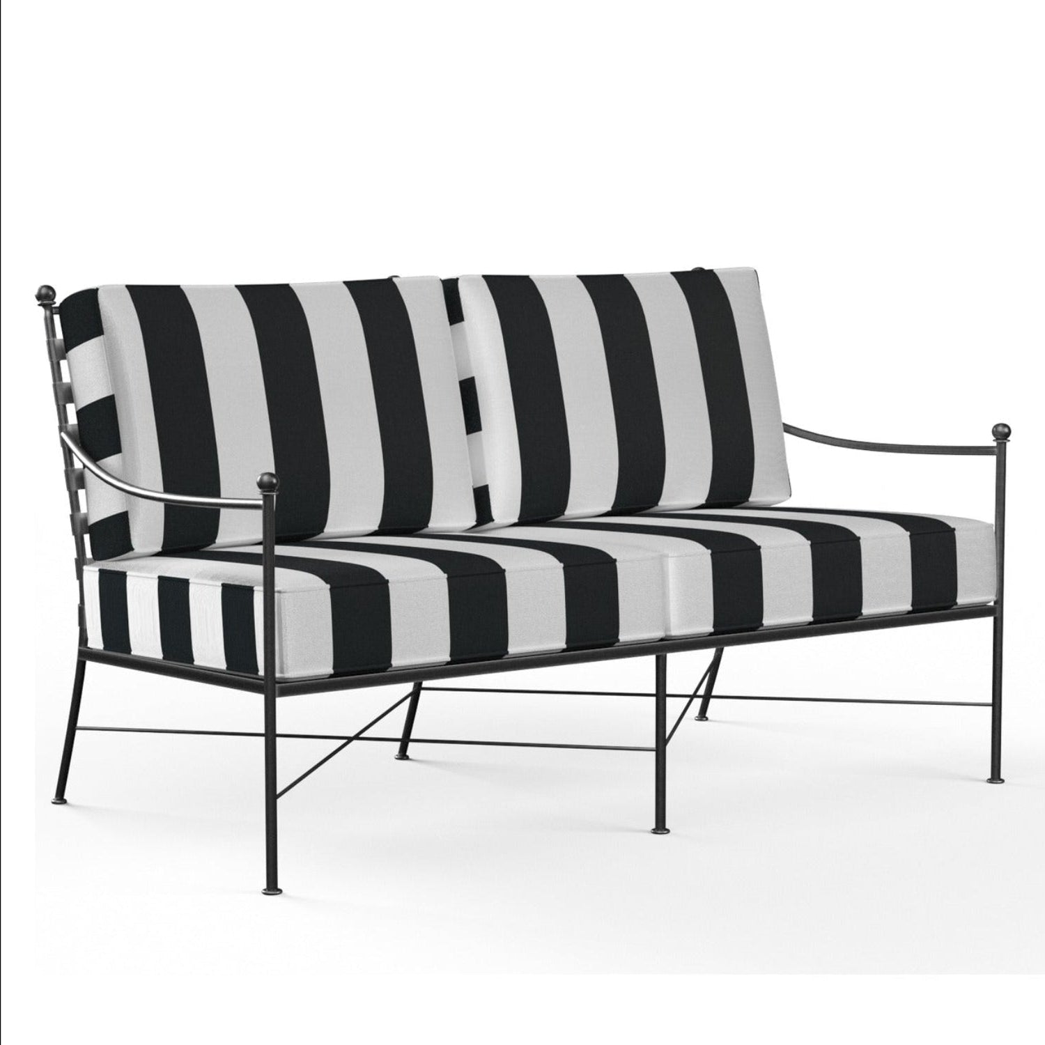 Sunset West Provence Cabana Classic w/Self Welt Outdoor Loveseat