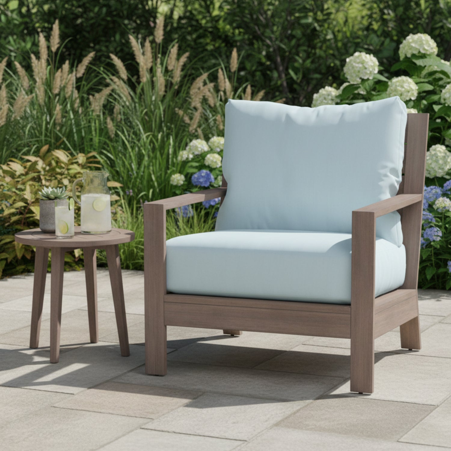Sunset West Laguna Canvas Skyline Outdoor Club Chair