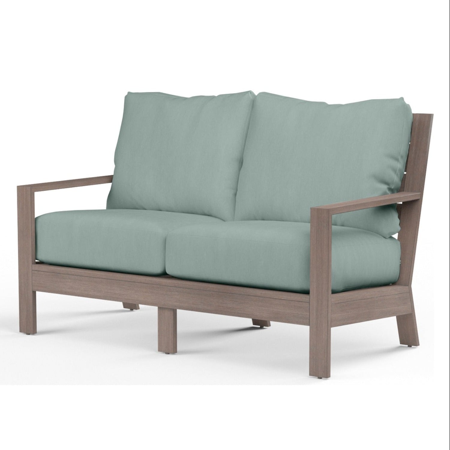 Sunset West Laguna Cast Mist Outdoor Loveseat