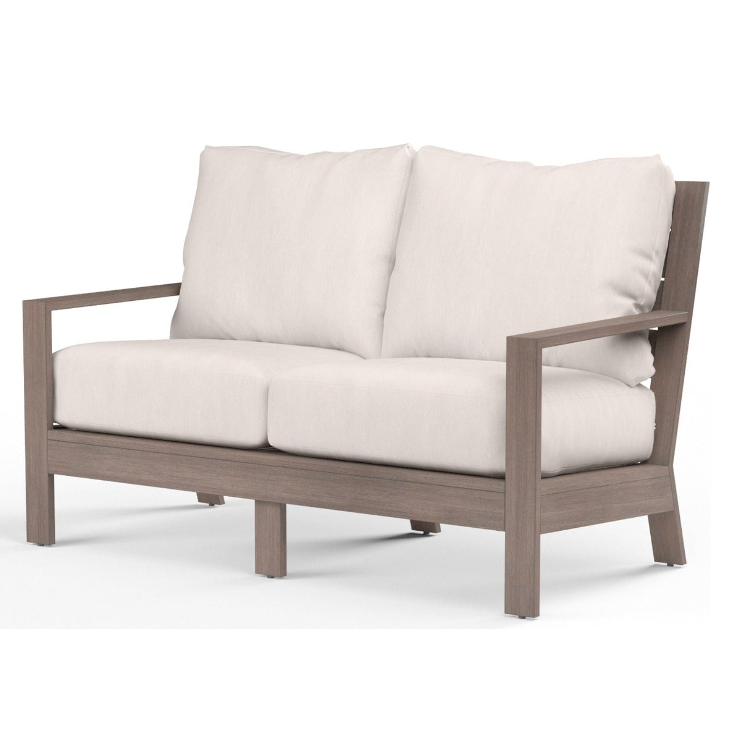 Sunset West Laguna Canvas Natural Outdoor Loveseat