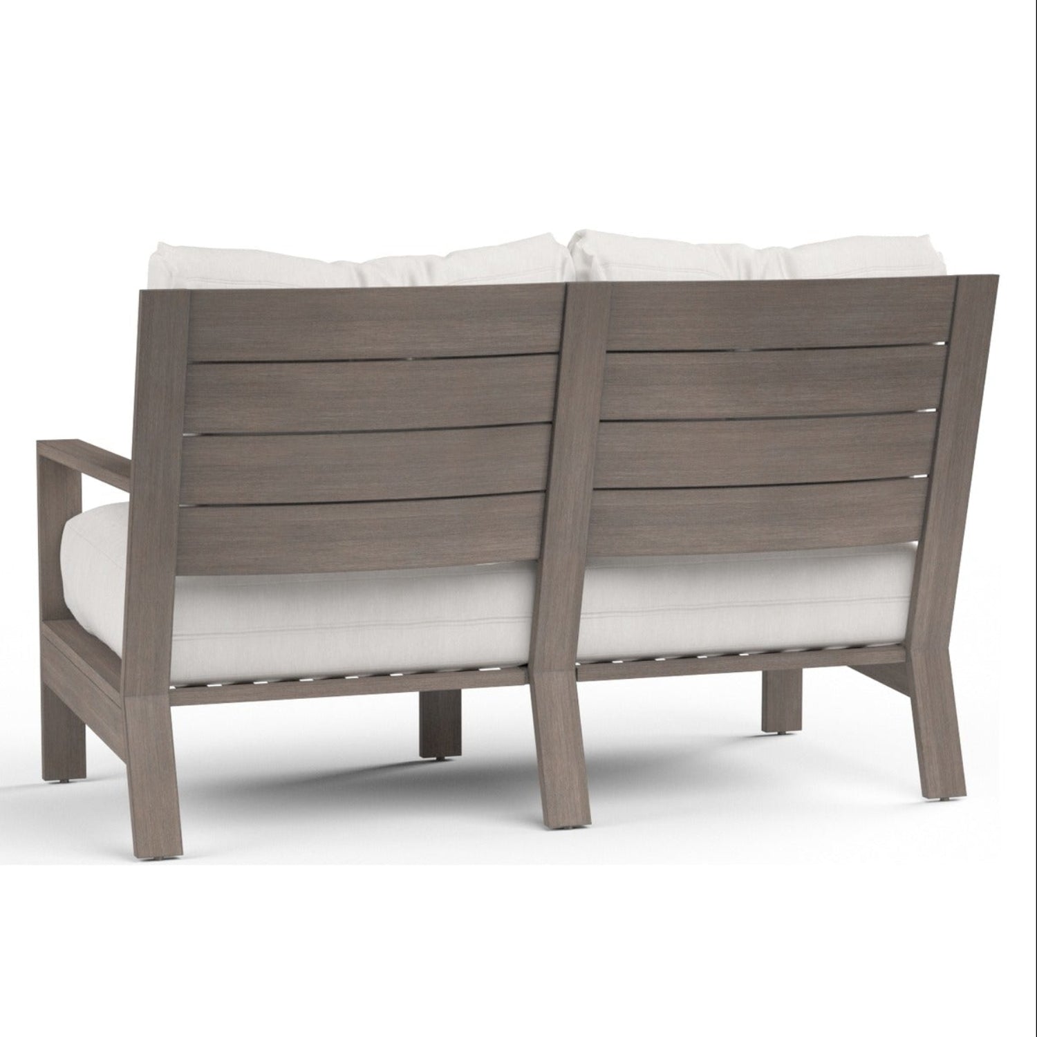 Sunset West Laguna Canvas Flax Outdoor Loveseat