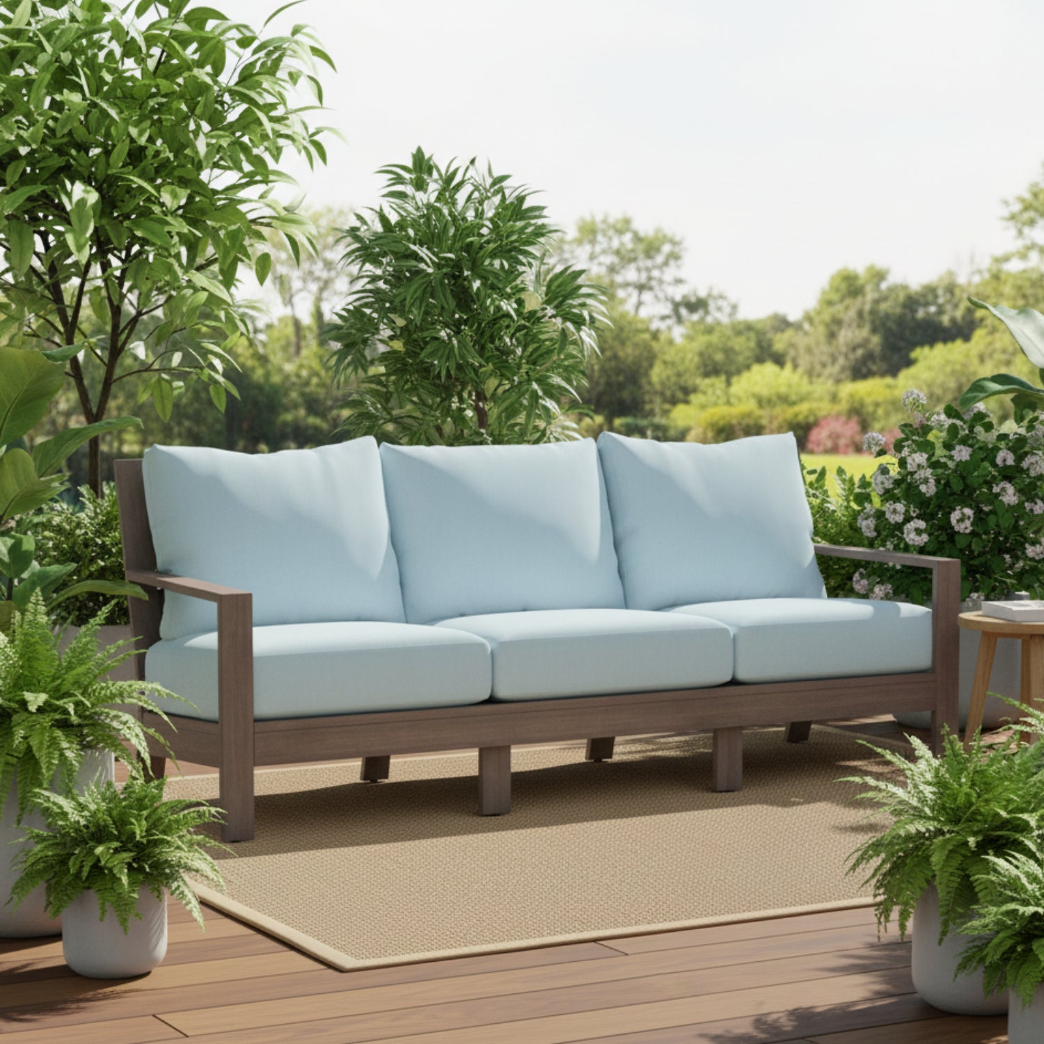Sunset West Laguna Canvas Skyline Outdoor Sofa
