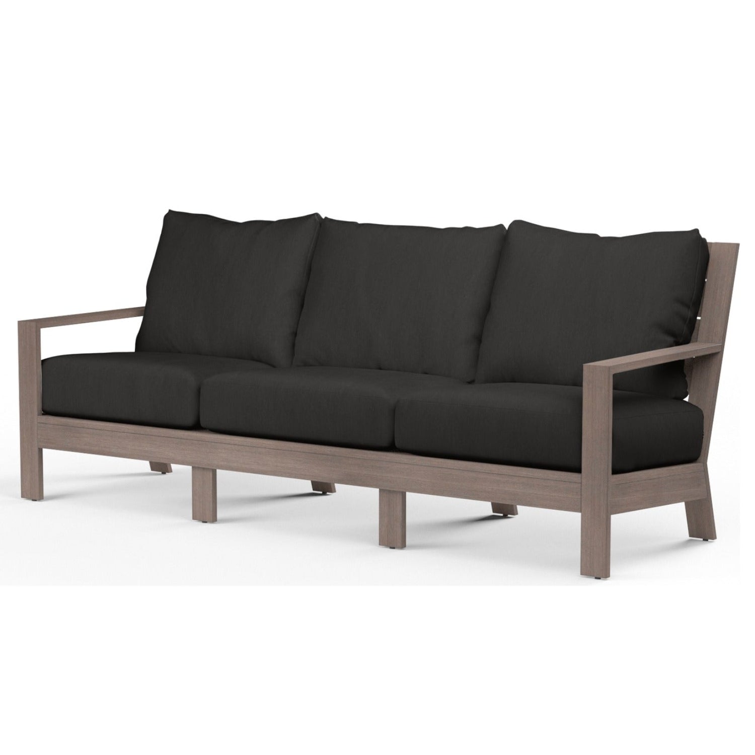 Sunset West Laguna Spectrum Carbon Outdoor Sofa