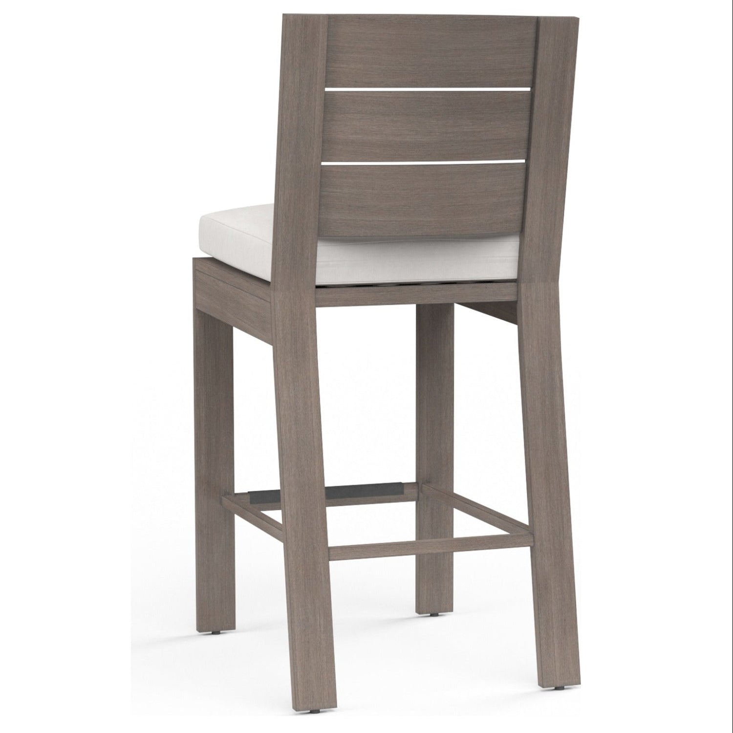 Sunset West Laguna Canvas Flax Outdoor Counter Stool Set of 2