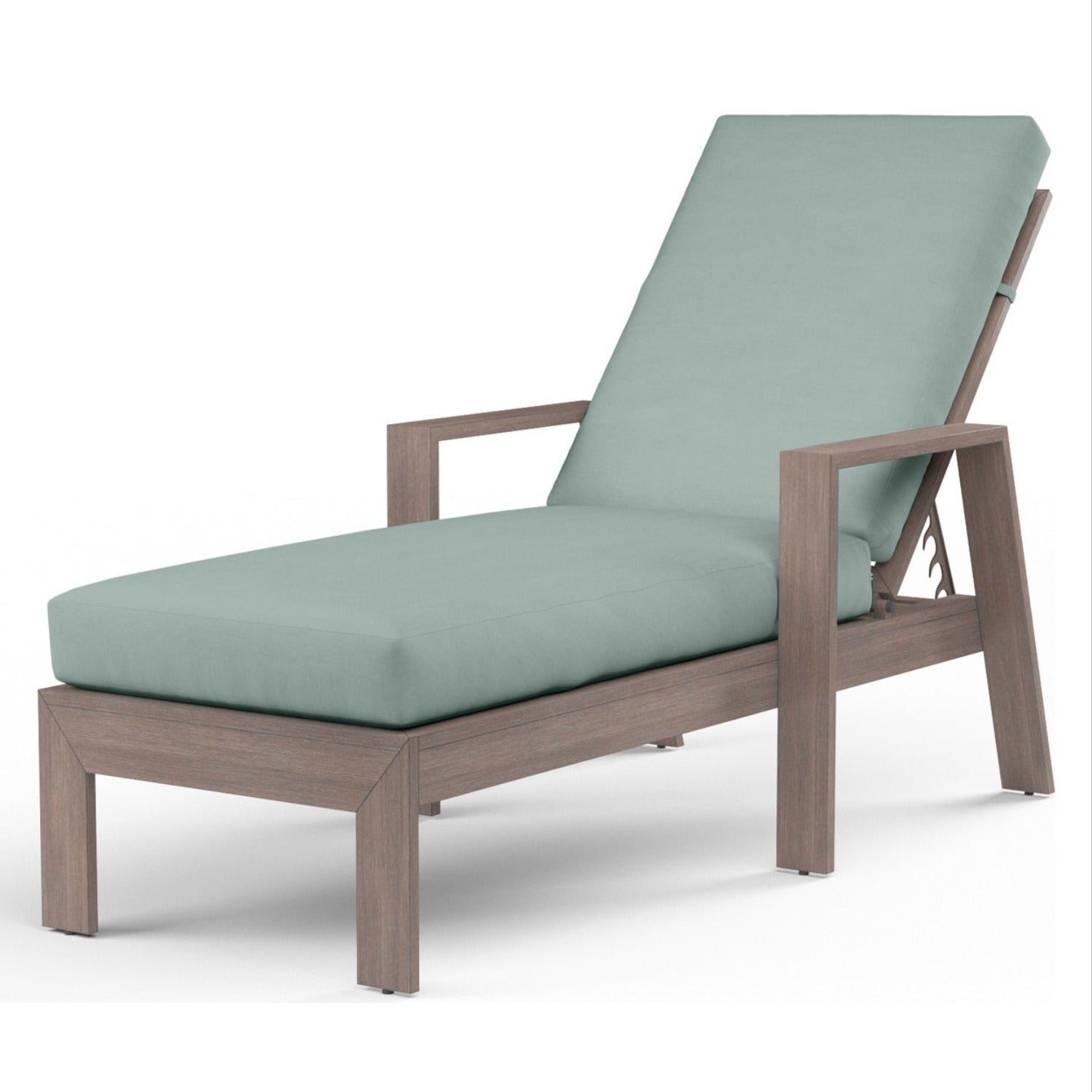 Sunset West Laguna Cast Mist Outdoor Chaise Lounge