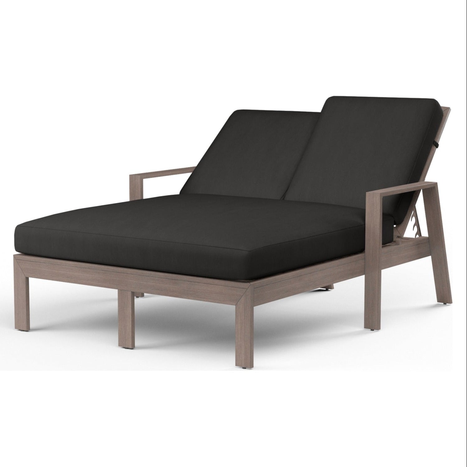 Sunset West Laguna Spectrum Carbon Double Outdoor Chaise Lounge