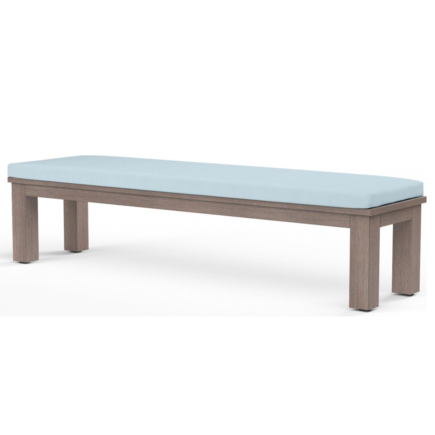 Sunset West Laguna Canvas Skyline Outdoor Dining Bench