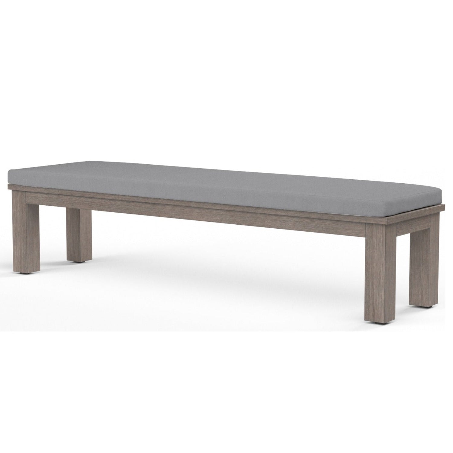 Sunset West Laguna Canvas Granite Outdoor Dining Bench