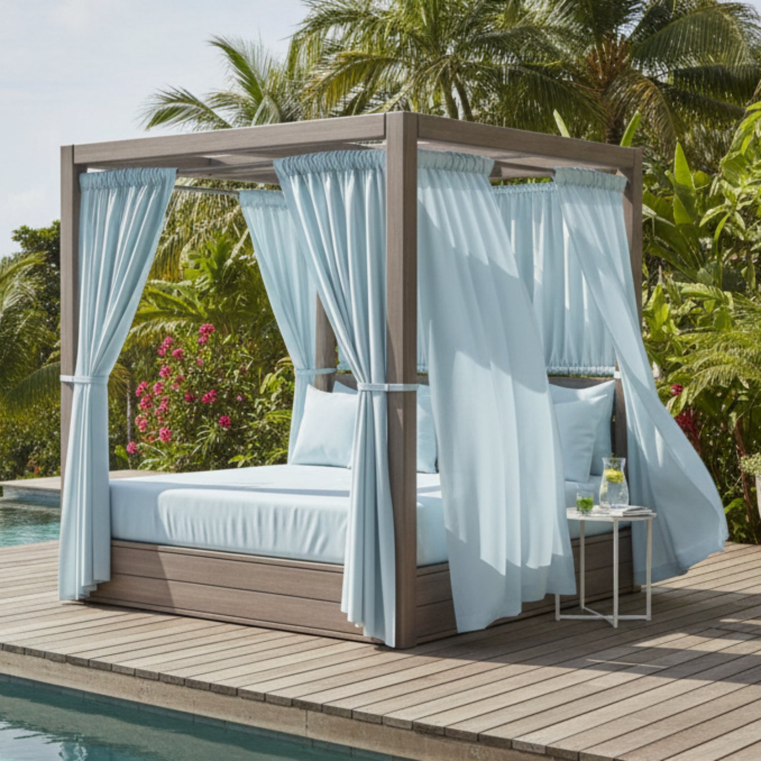 Sunset West Laguna Canvas Skyline Resort King Outdoor Daybed