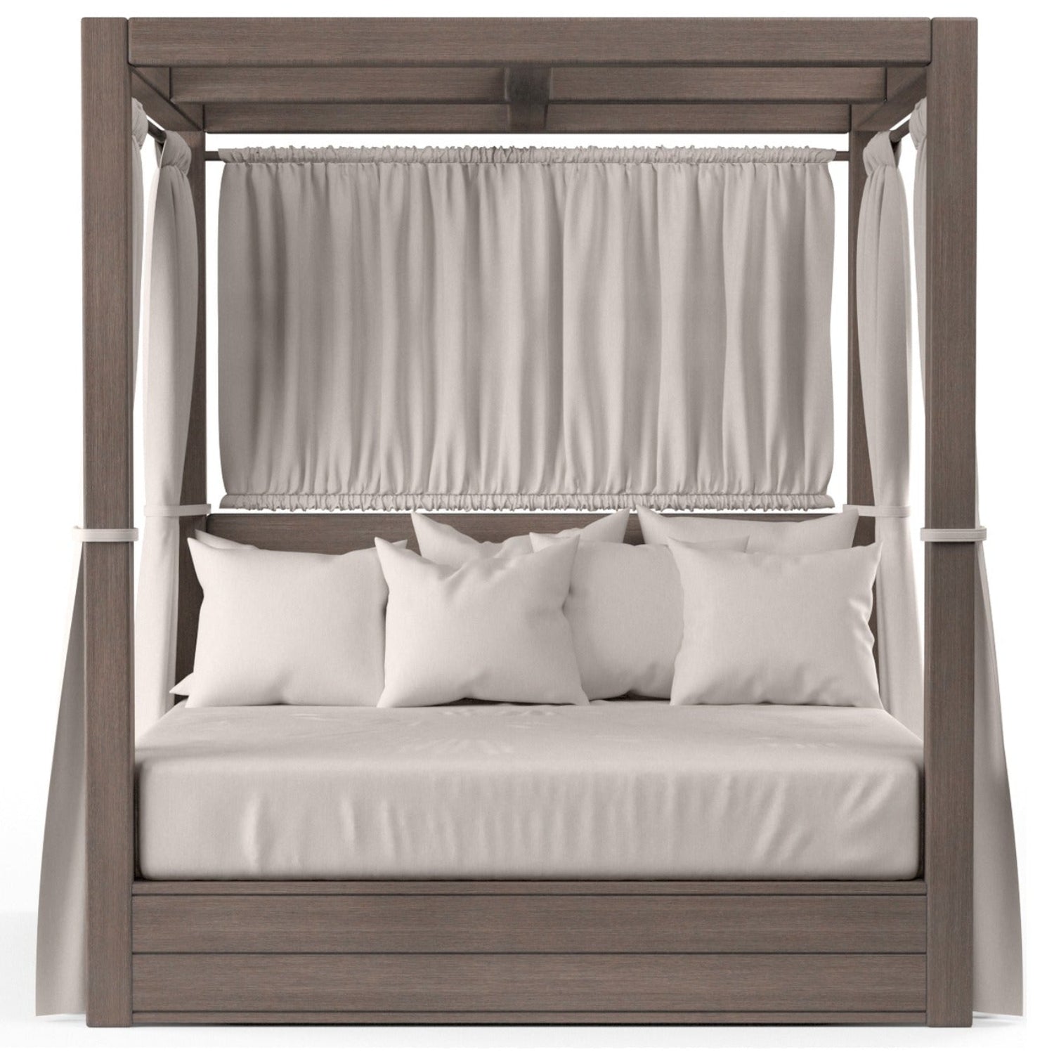 Sunset West Laguna Canvas Natural Resort King Outdoor Daybed