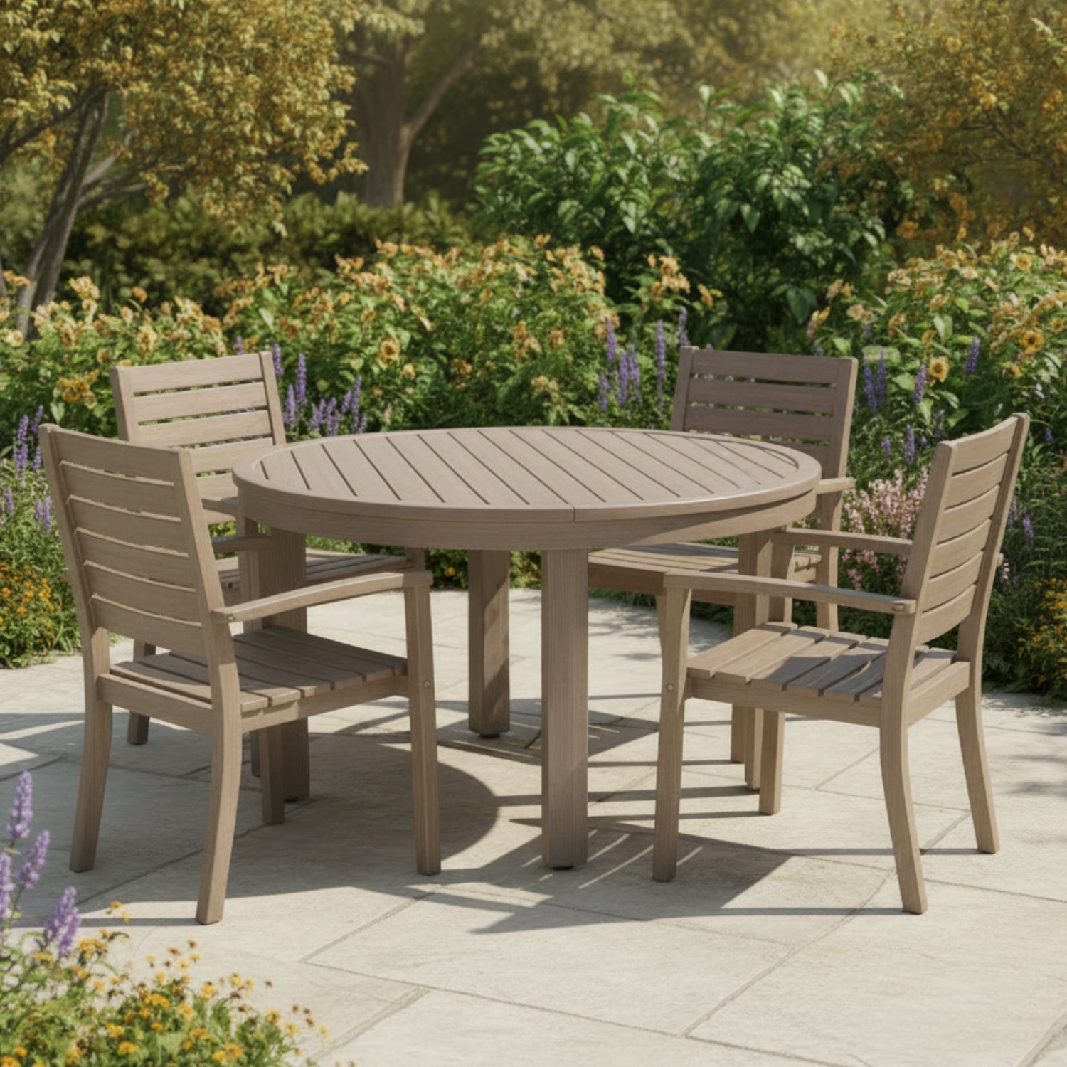 Sunset West Laguna 50in Round Outdoor Dining Table
