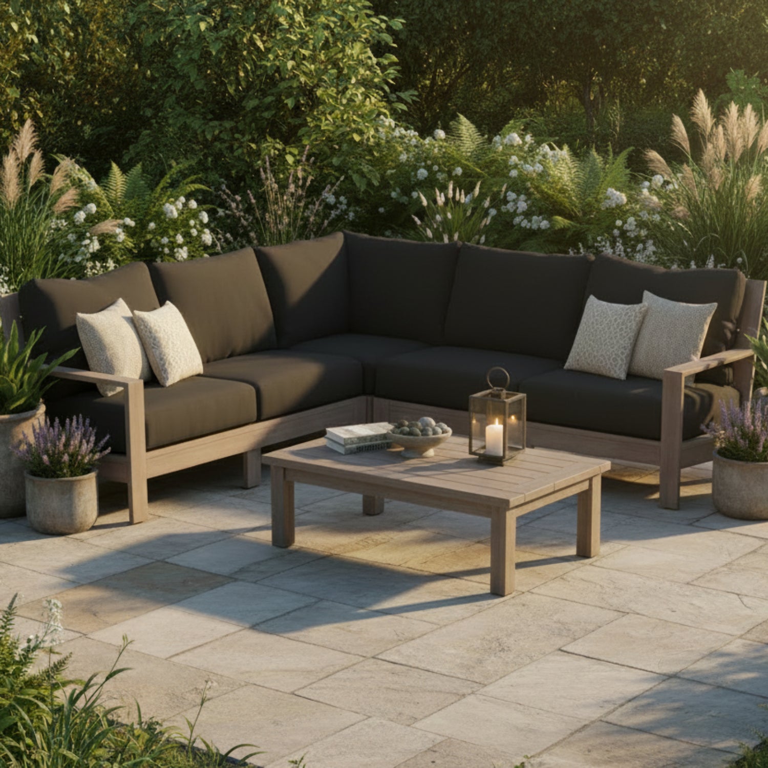Sunset West Laguna Spectrum Carbon Outdoor Sectional