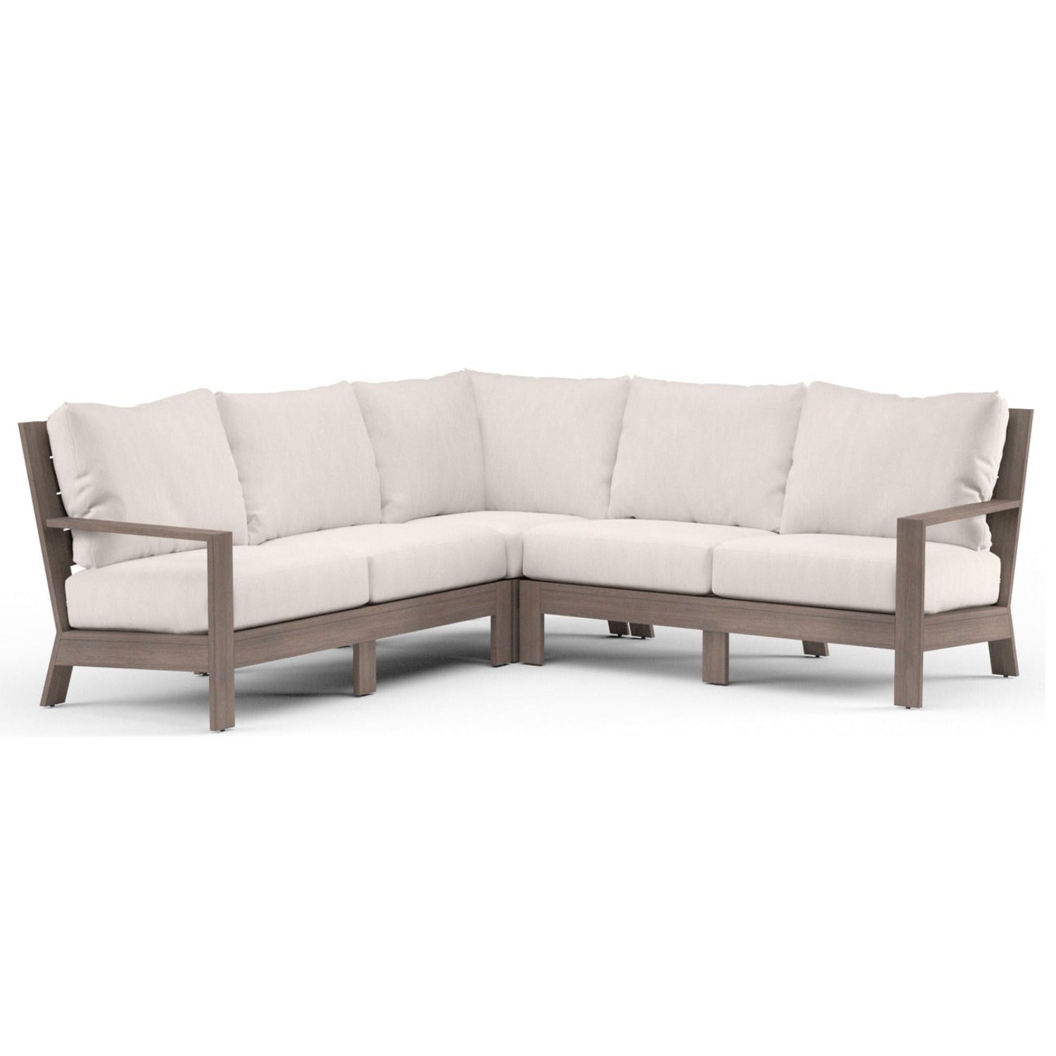 Sunset West Laguna Canvas Natural Outdoor Sectional
