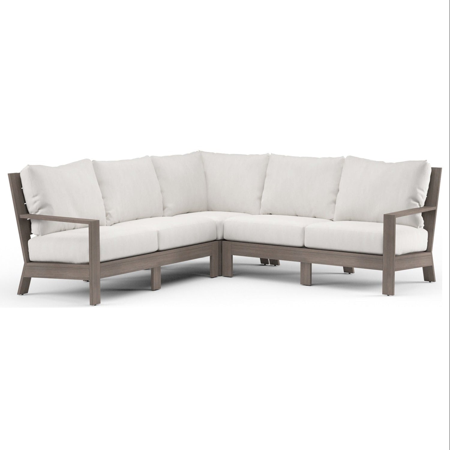 Sunset West Laguna Canvas Flax Outdoor Sectional