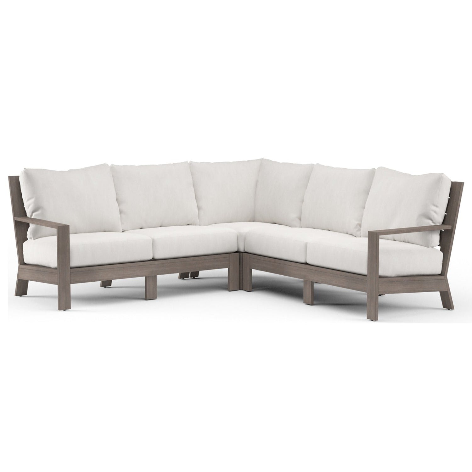 Sunset West Laguna Canvas Flax Outdoor Sectional