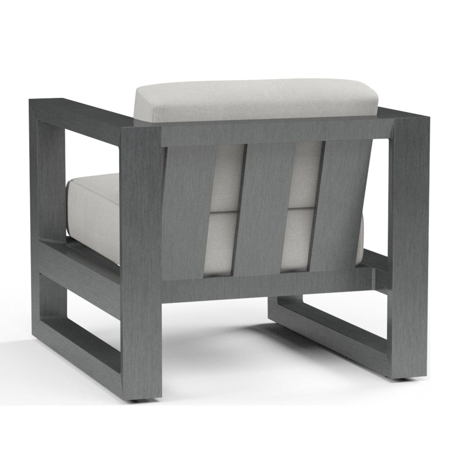 Sunset West Redondo Cast Silver Outdoor Club Chair