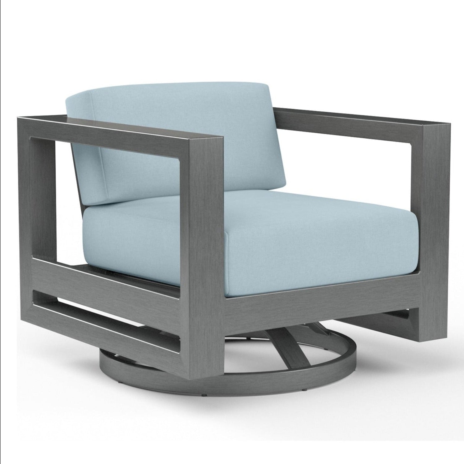 Sunset West Redondo Canvas Skyline Outdoor Swivel Club