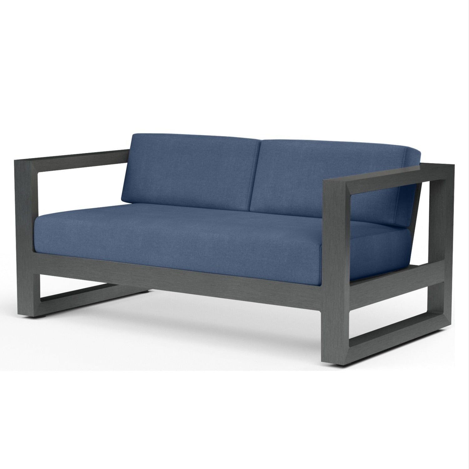 Sunset West Redondo Spectrum Indigo Outdoor Loveseat
