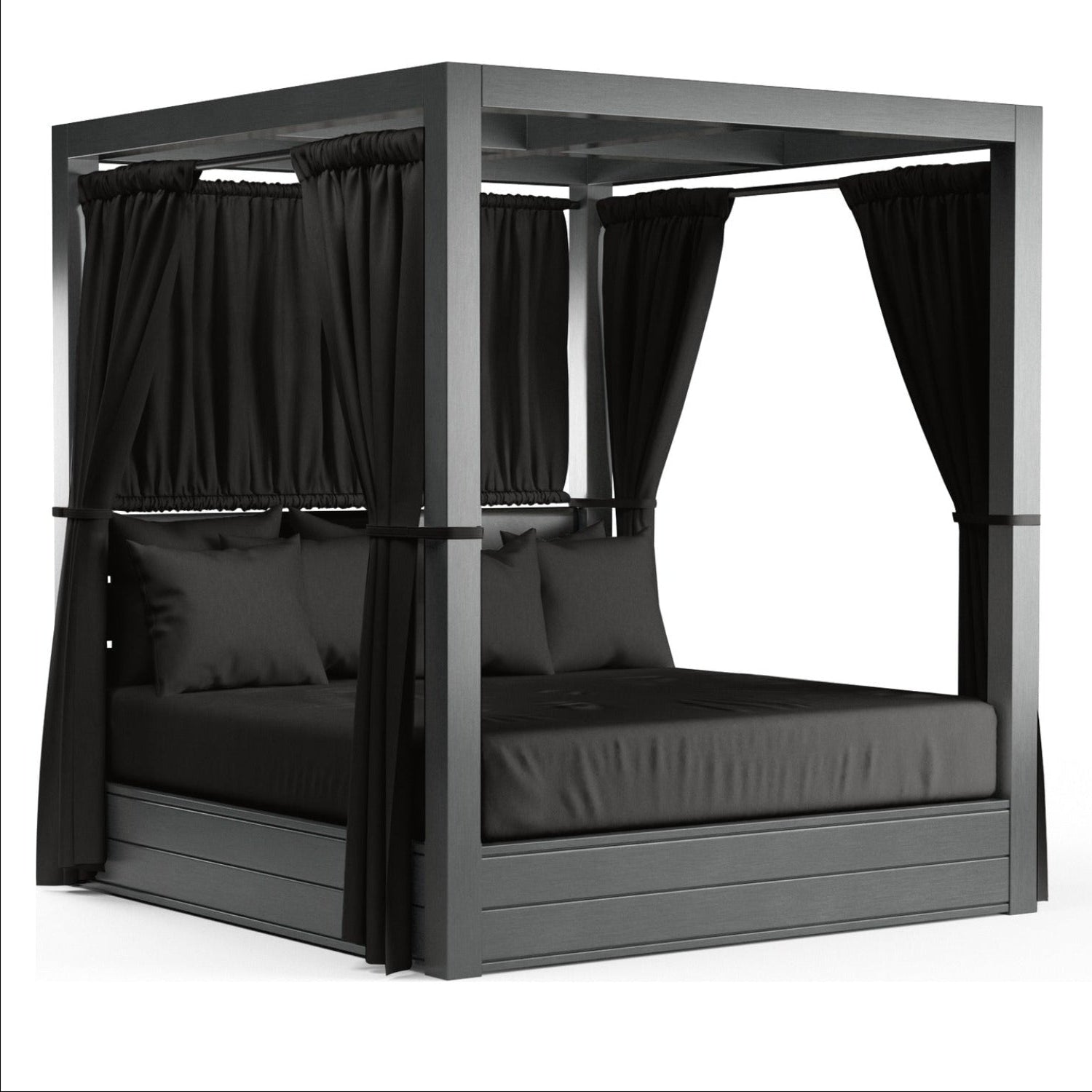 Sunset West Redondo Spectrum Carbon Outdoor Resort King Day Bed