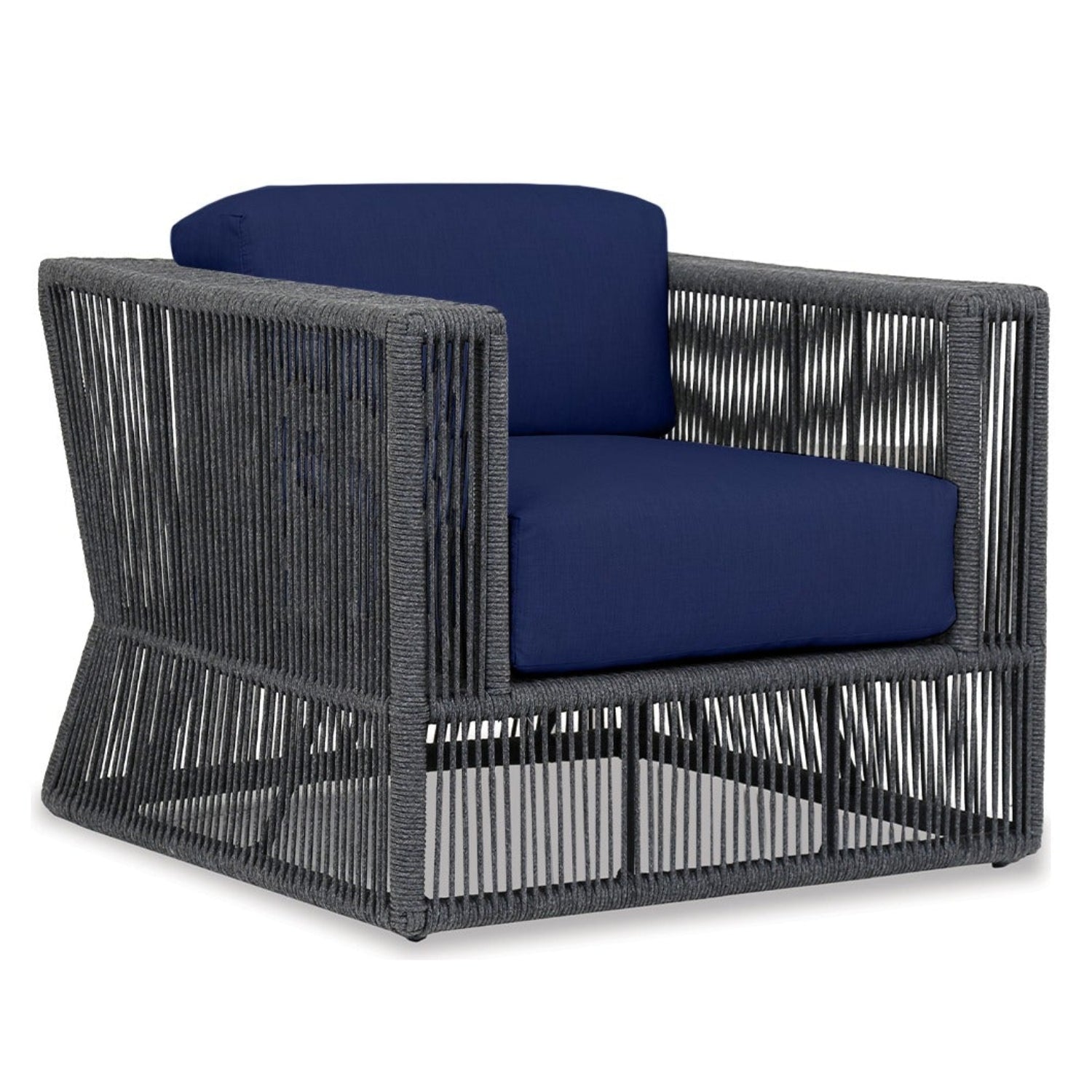 Sunset West Milano Echo Midnight w/Self Welt Outdoor Club Chair
