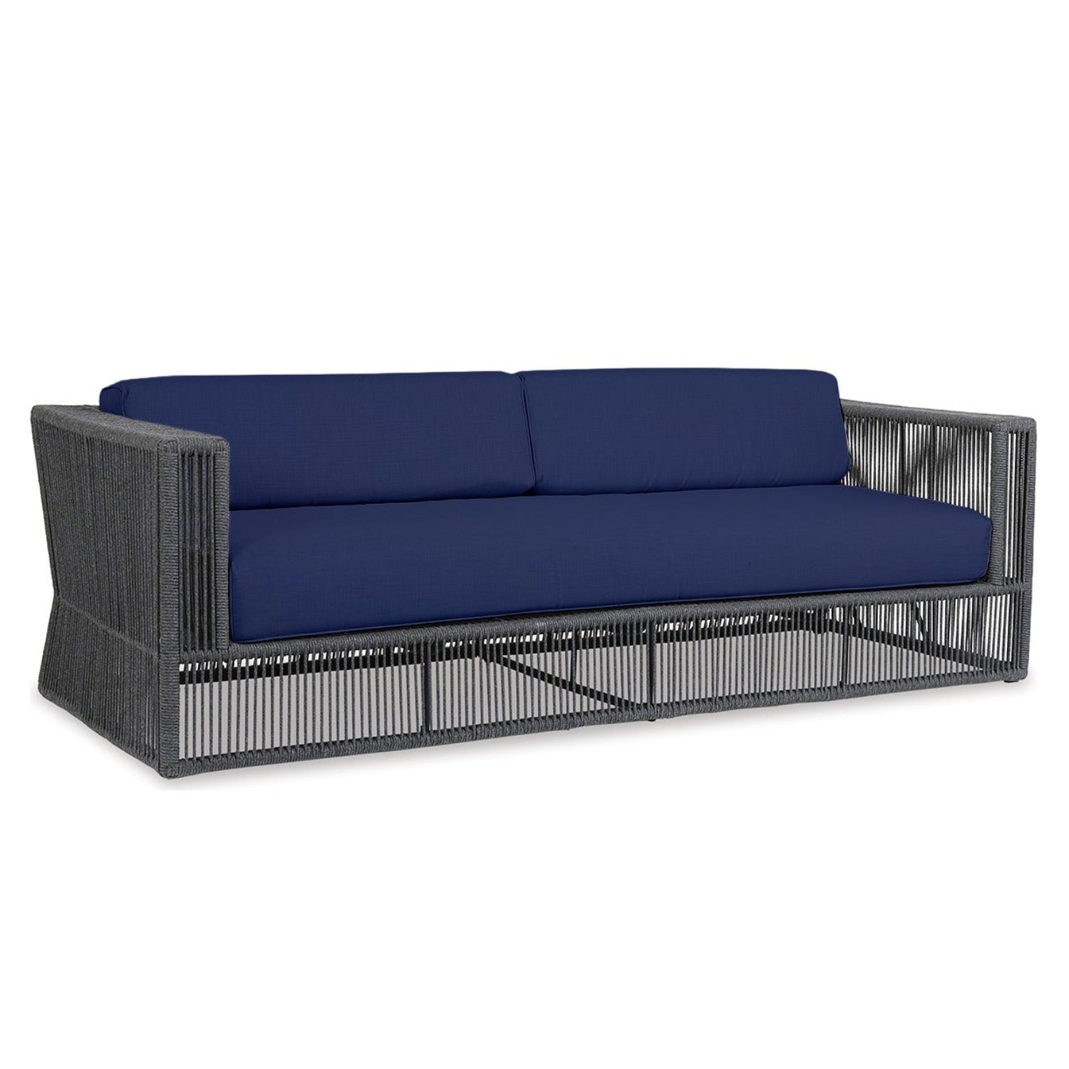 Sunset West Milano Echo Midnight w/Self Welt Outdoor Sofa