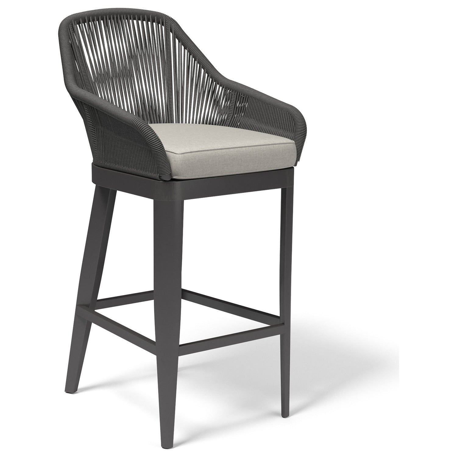 Sunset West Milano Echo Ash w/Self Welt Outdoor Barstool