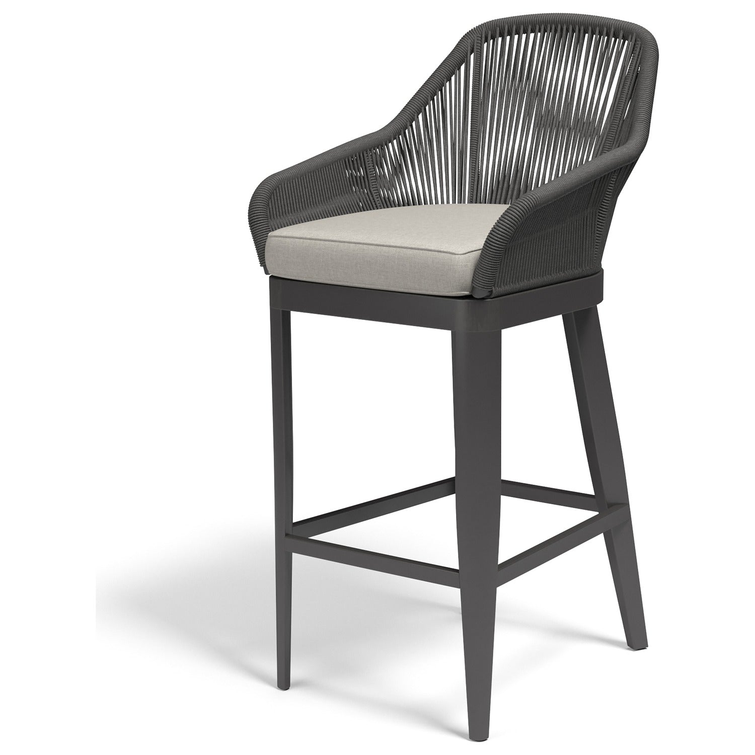 Sunset West Milano Echo Ash w/Self Welt Outdoor Barstool