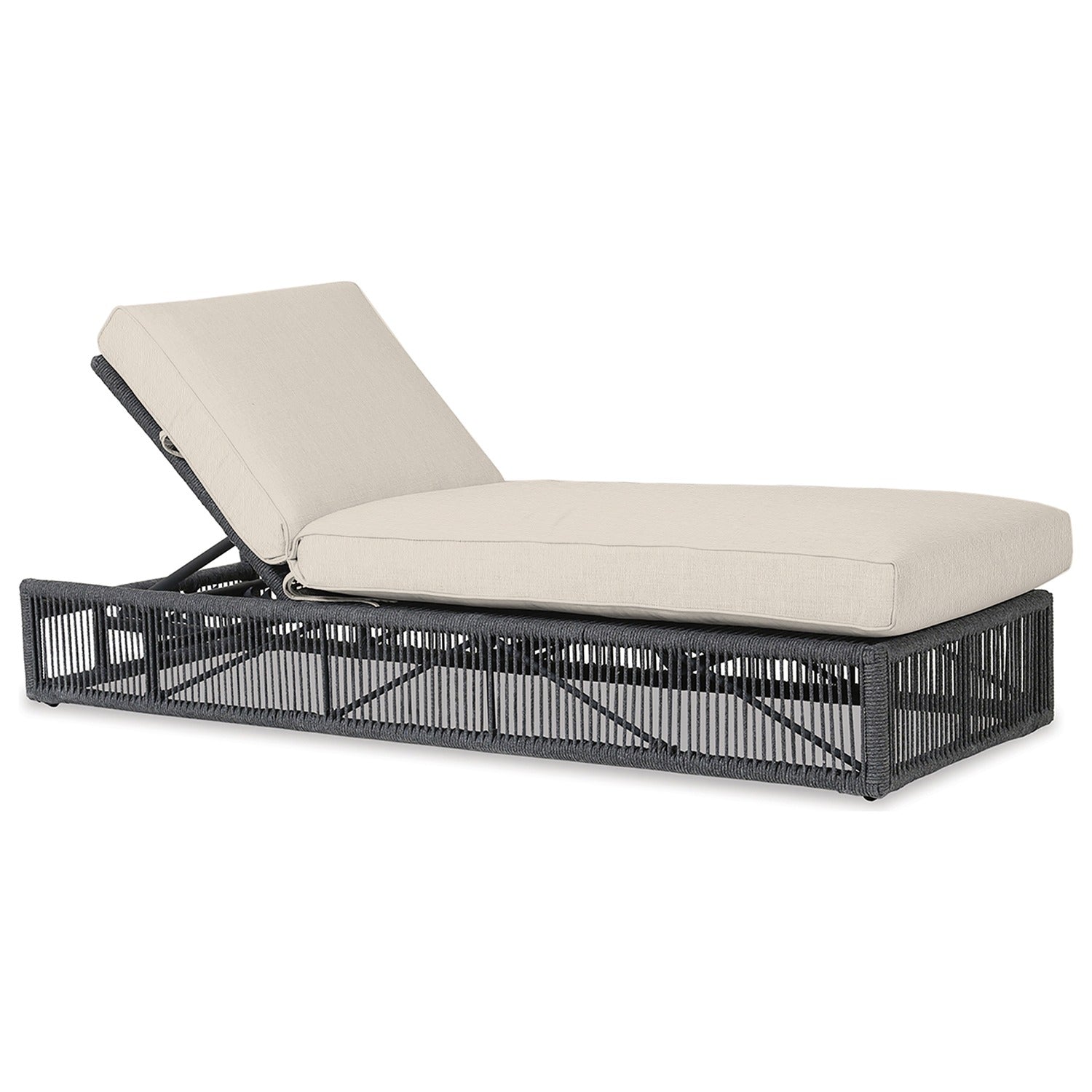 Sunset West Milano Echo Ash w/Self Welt Outdoor Adjustable Chaise