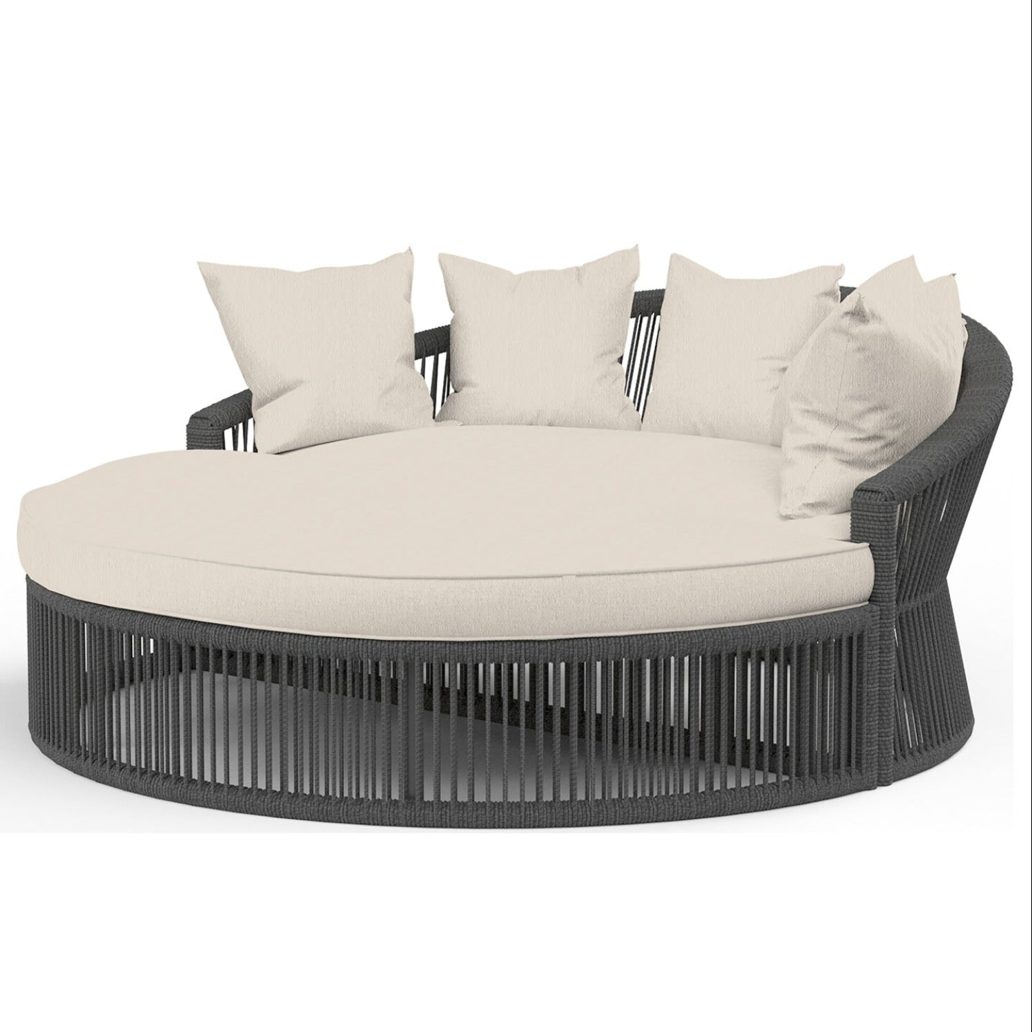 Sunset West Milano Echo Ash w/Self Welt Outdoor Daybed