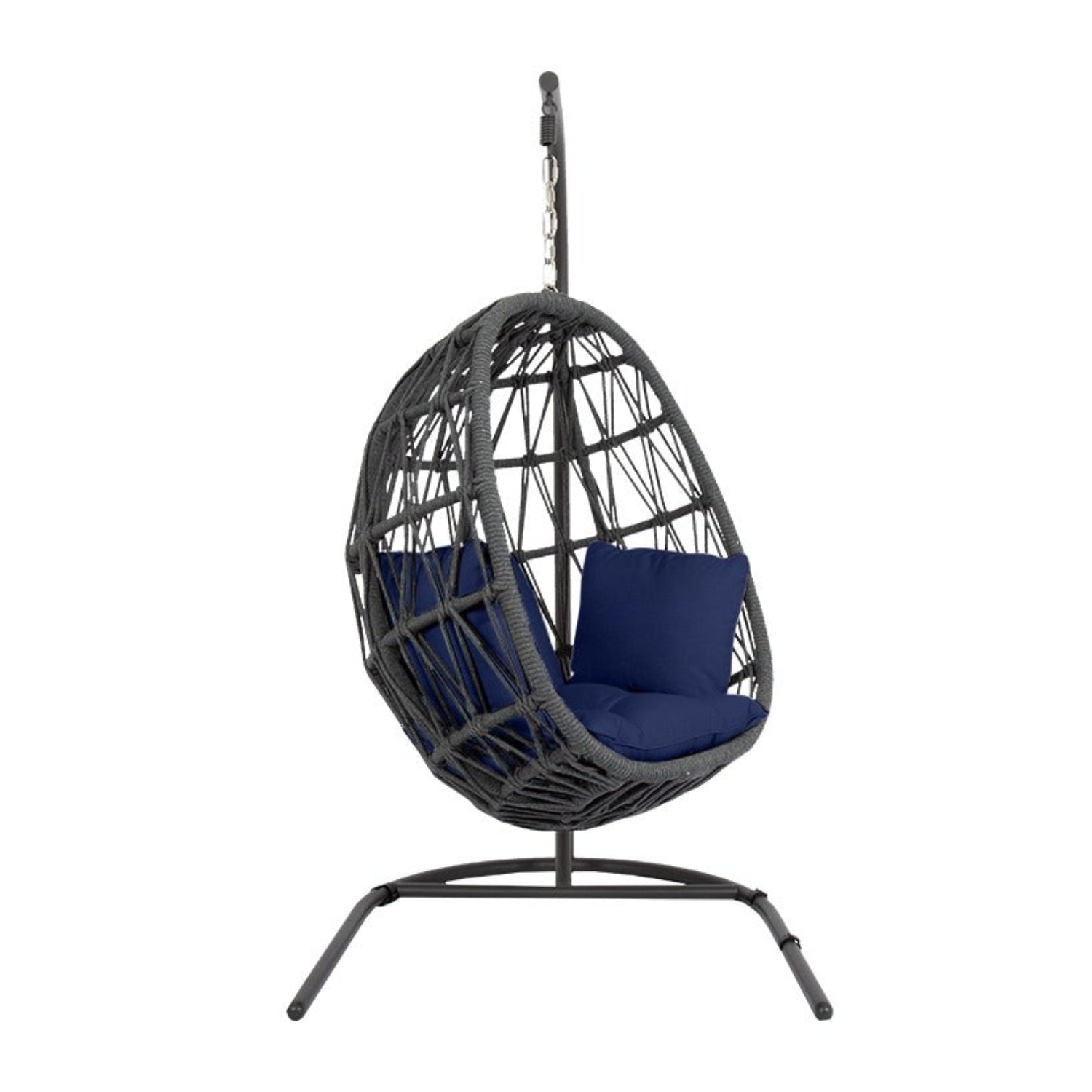 Sunset West Milano Echo Midnight w/Self Welt Hanging Outdoor Chair