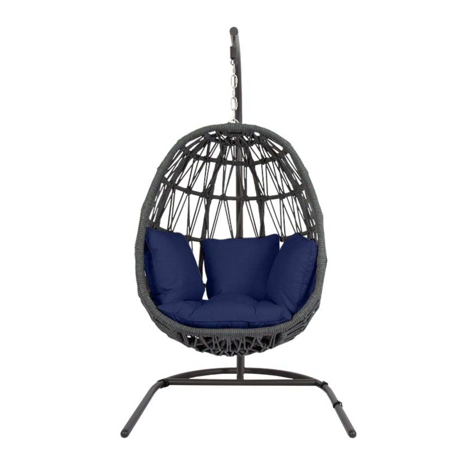 Sunset West Milano Echo Midnight w/Self Welt Hanging Outdoor Chair