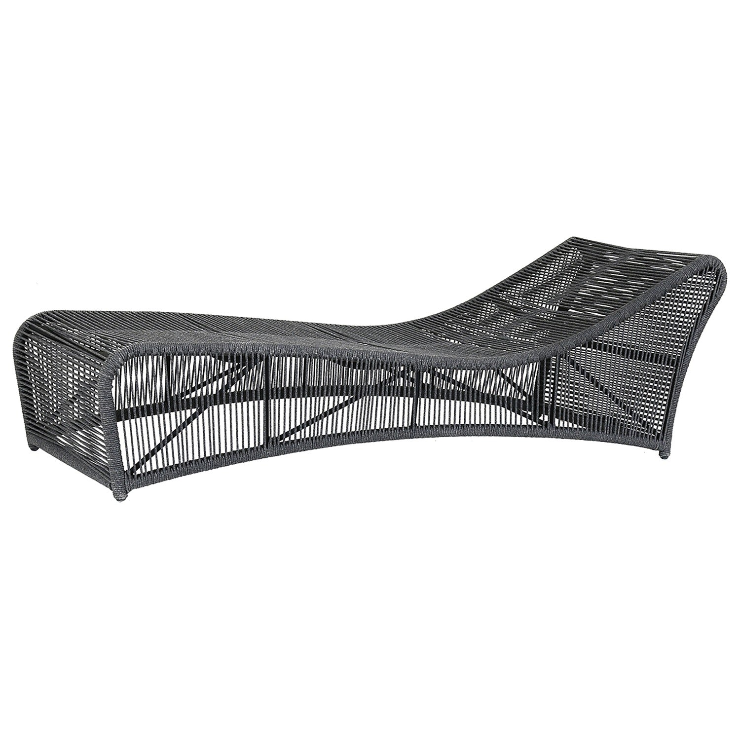 Sunset West Milano Cushionless Outdoor Chaise