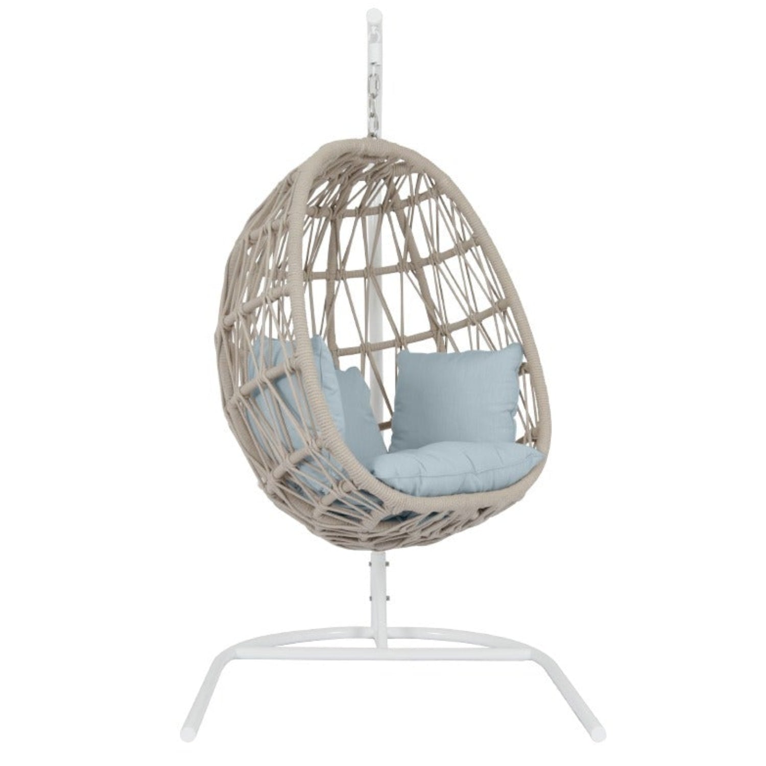 Sunset West Dana Rope Canvas Skyline w/Self Welt Outdoor Club Chair