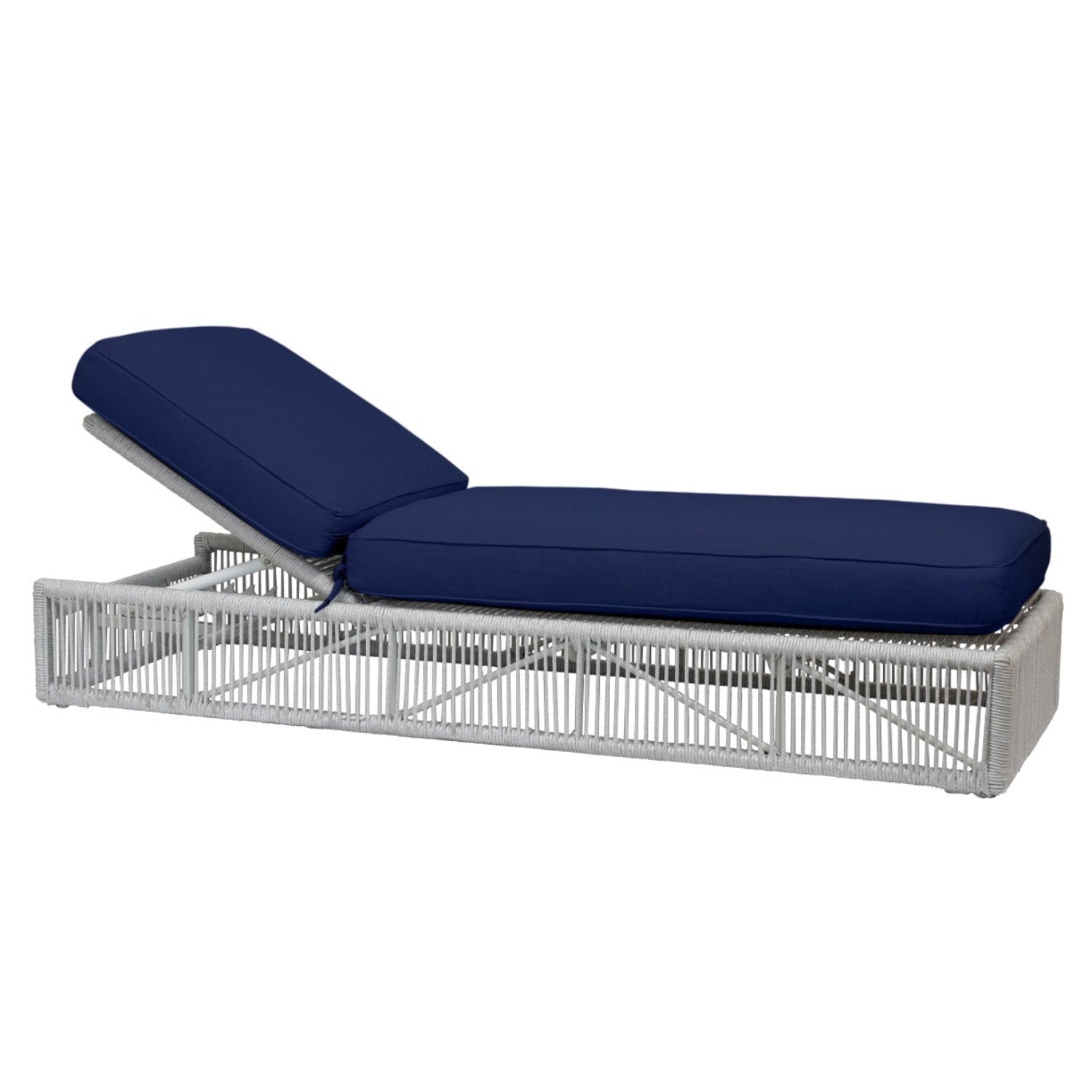 Sunset West Miami Echo Midnight w/Self Welt Outdoor Adjustable Chaise