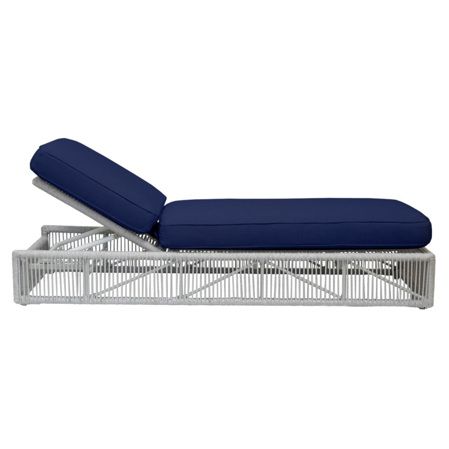 Sunset West Miami Echo Midnight w/Self Welt Outdoor Adjustable Chaise