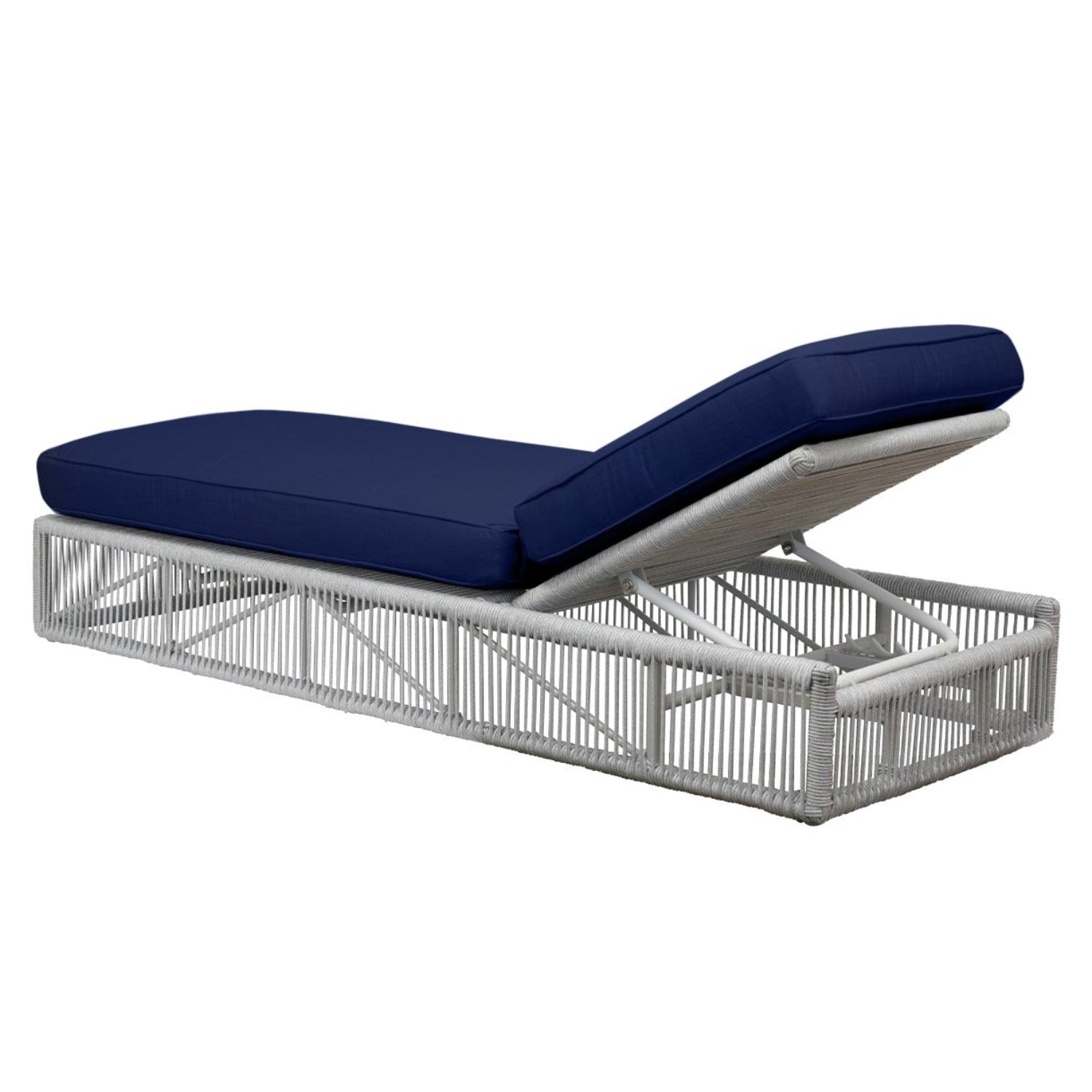 Sunset West Miami Echo Midnight w/Self Welt Outdoor Adjustable Chaise