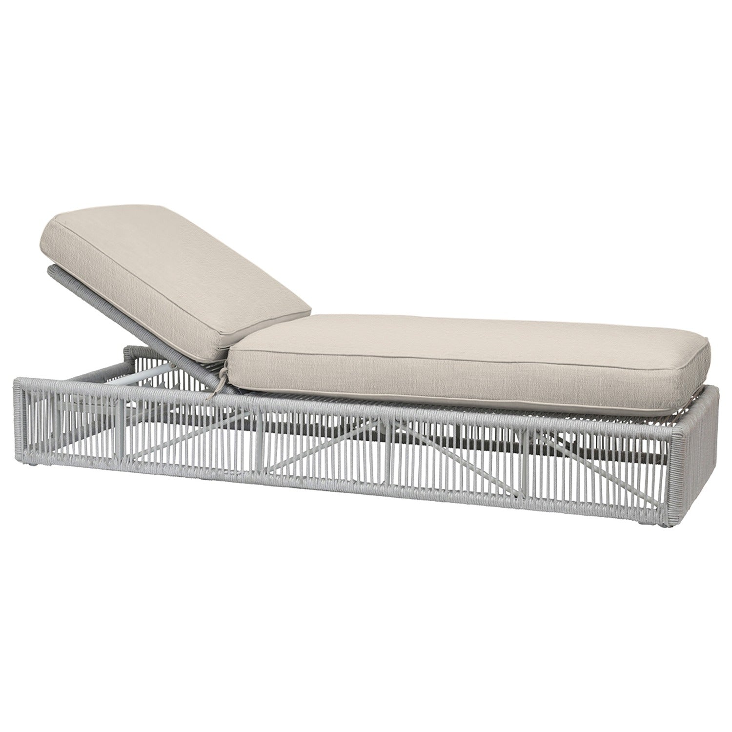 Sunset West Miami Echo Ash w/Self Welt Outdoor Adjustable Chaise
