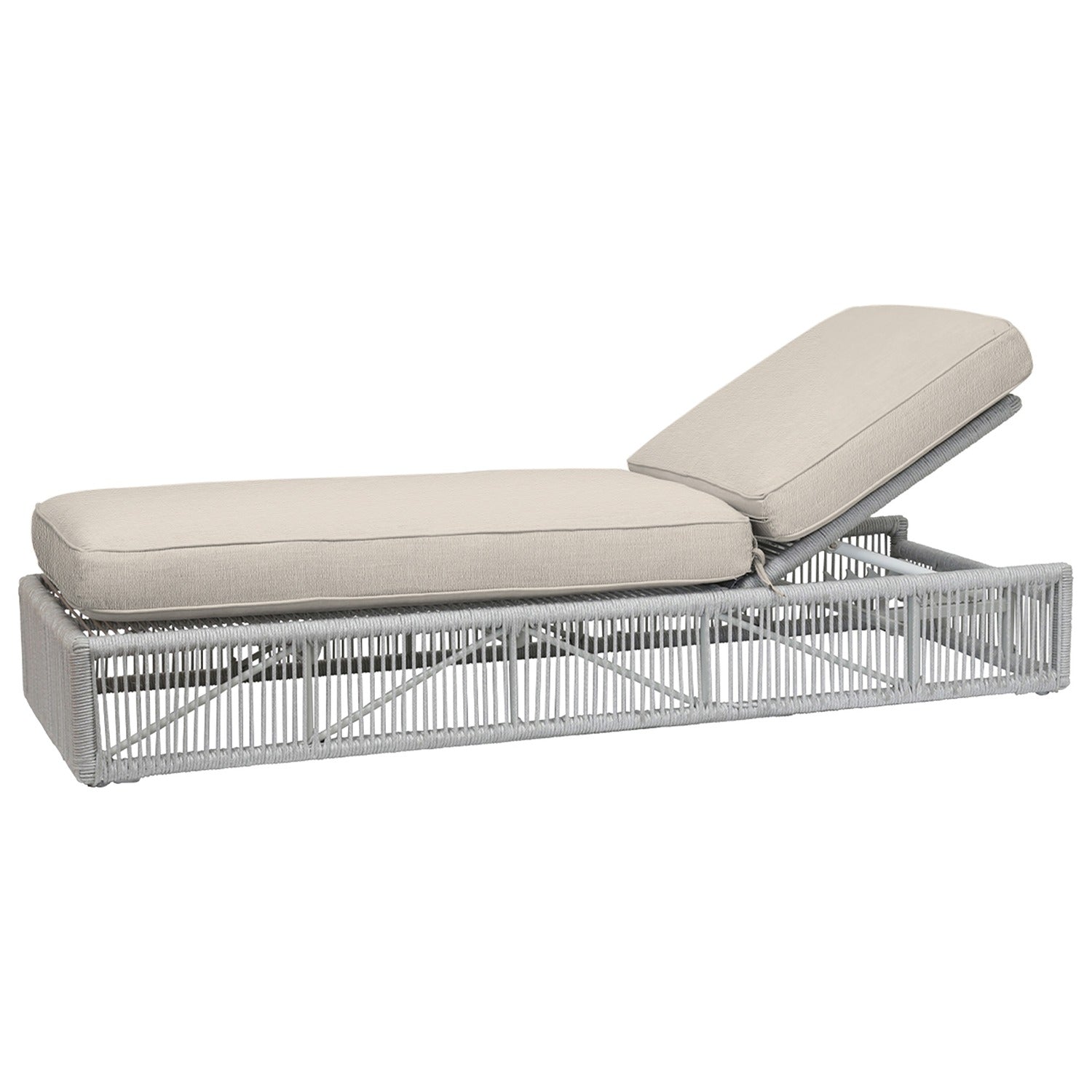 Sunset West Miami Echo Ash w/Self Welt Outdoor Adjustable Chaise