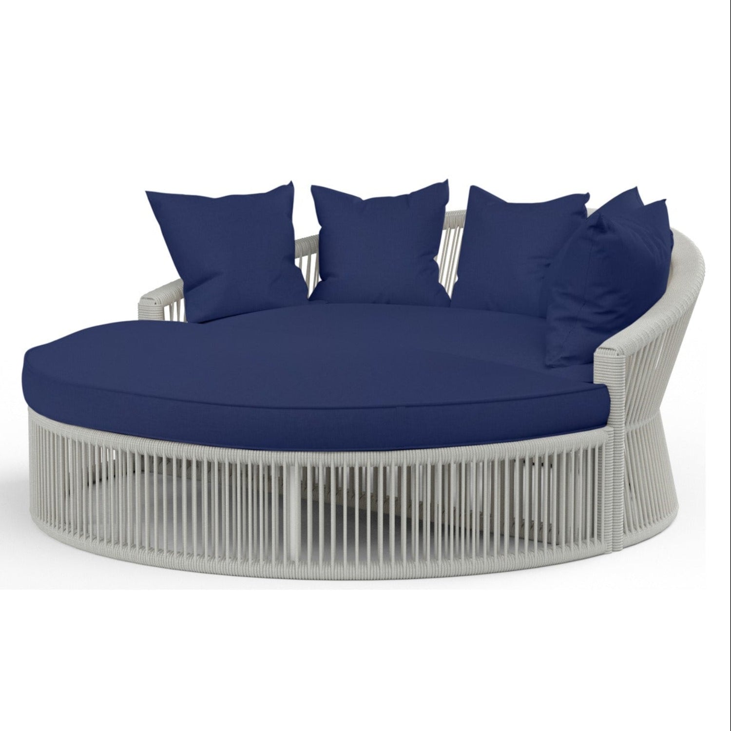 Sunset West Miami Echo Midnight w/Self Welt Outdoor Daybed