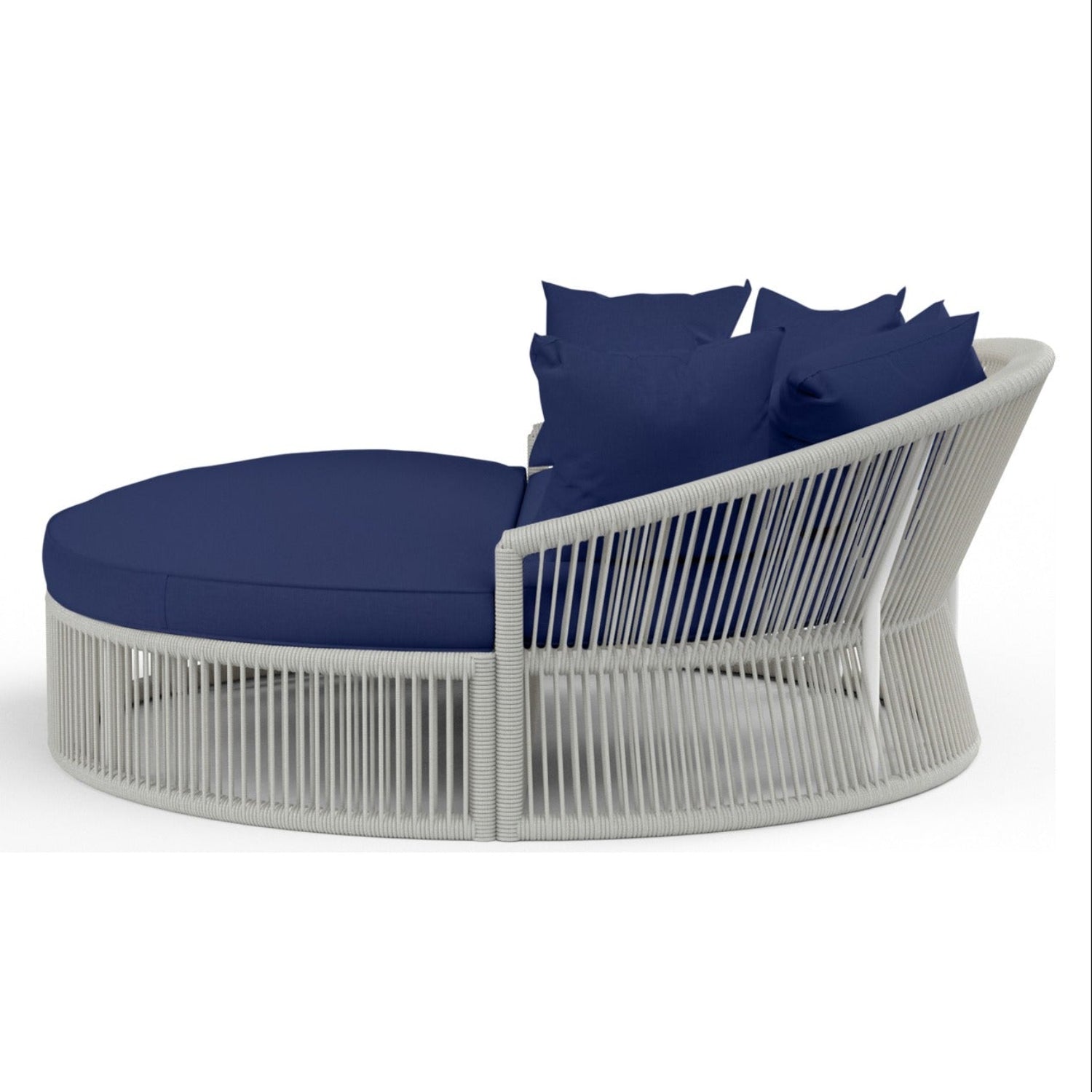 Sunset West Miami Echo Midnight w/Self Welt Outdoor Daybed