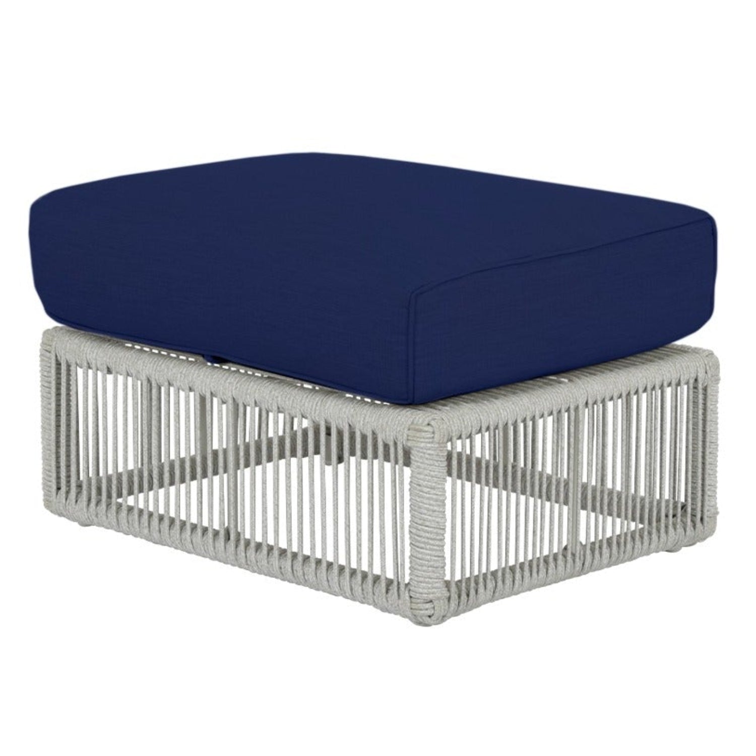 Sunset West Miami Echo Midnight w/Self Welt Outdoor Ottoman